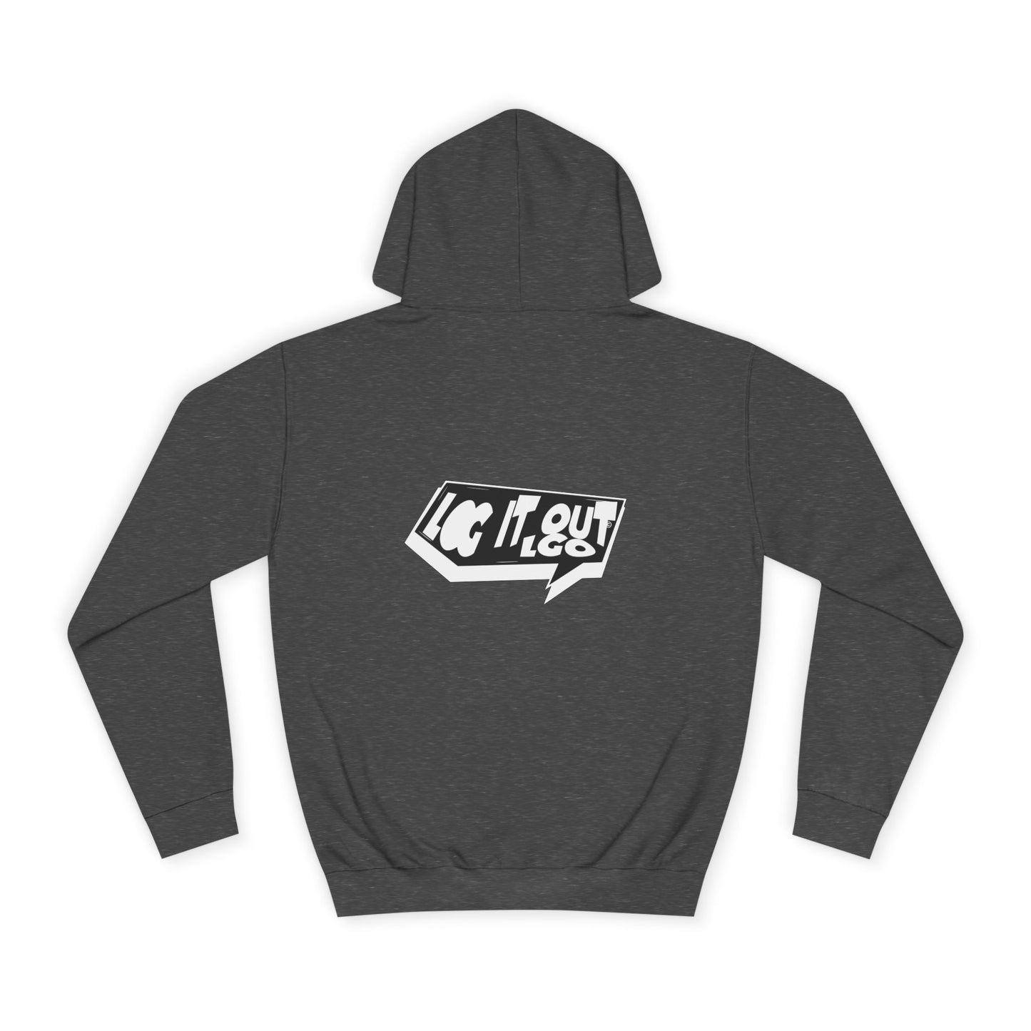 Chill Vibes Unisex Log it out Hoodie - Perfect for Campus Wear, Gifts, Casual Outfits, Fall/Winter Style, Cozy Fashion