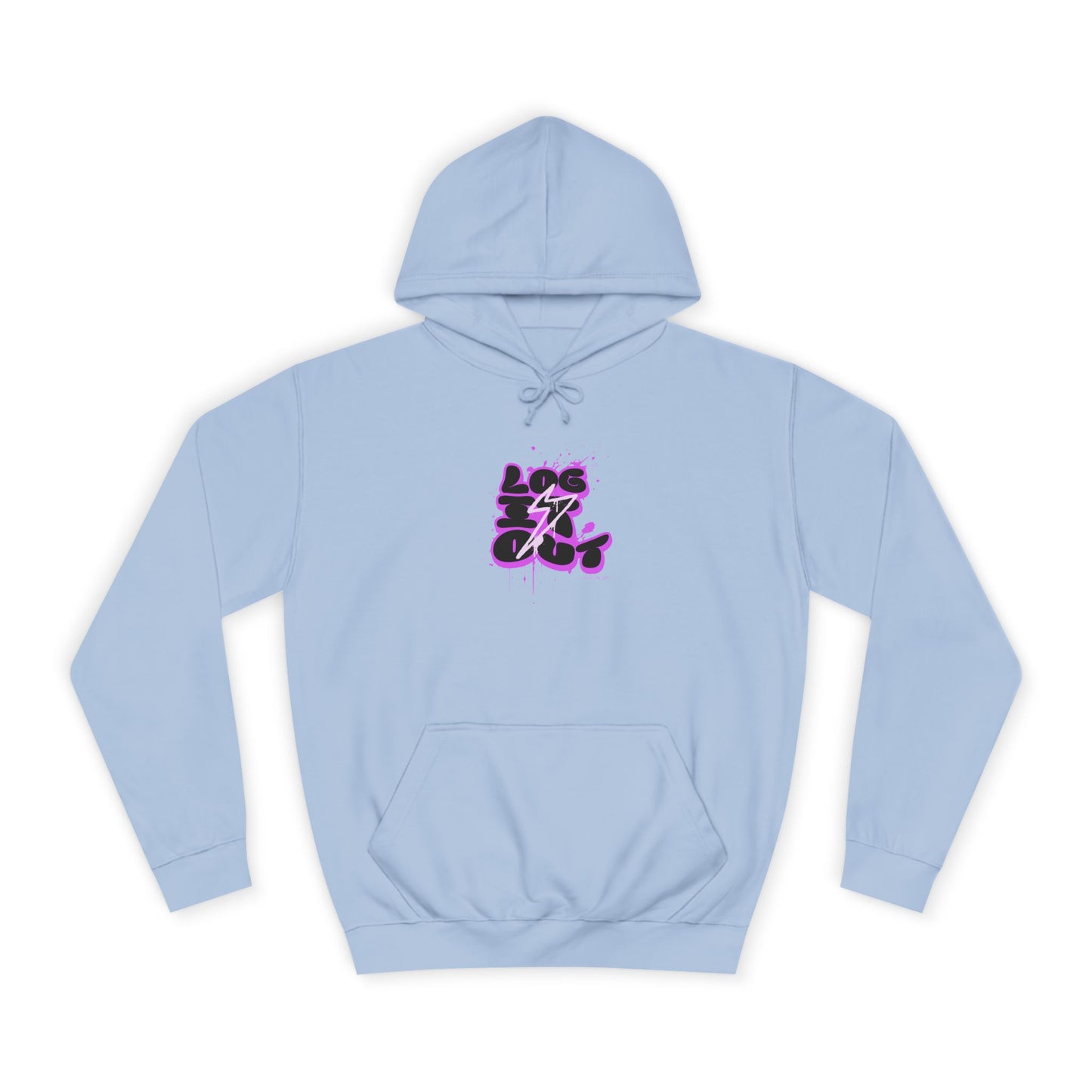 Unisex Hoodie - Log It Out Trendy Street Wear