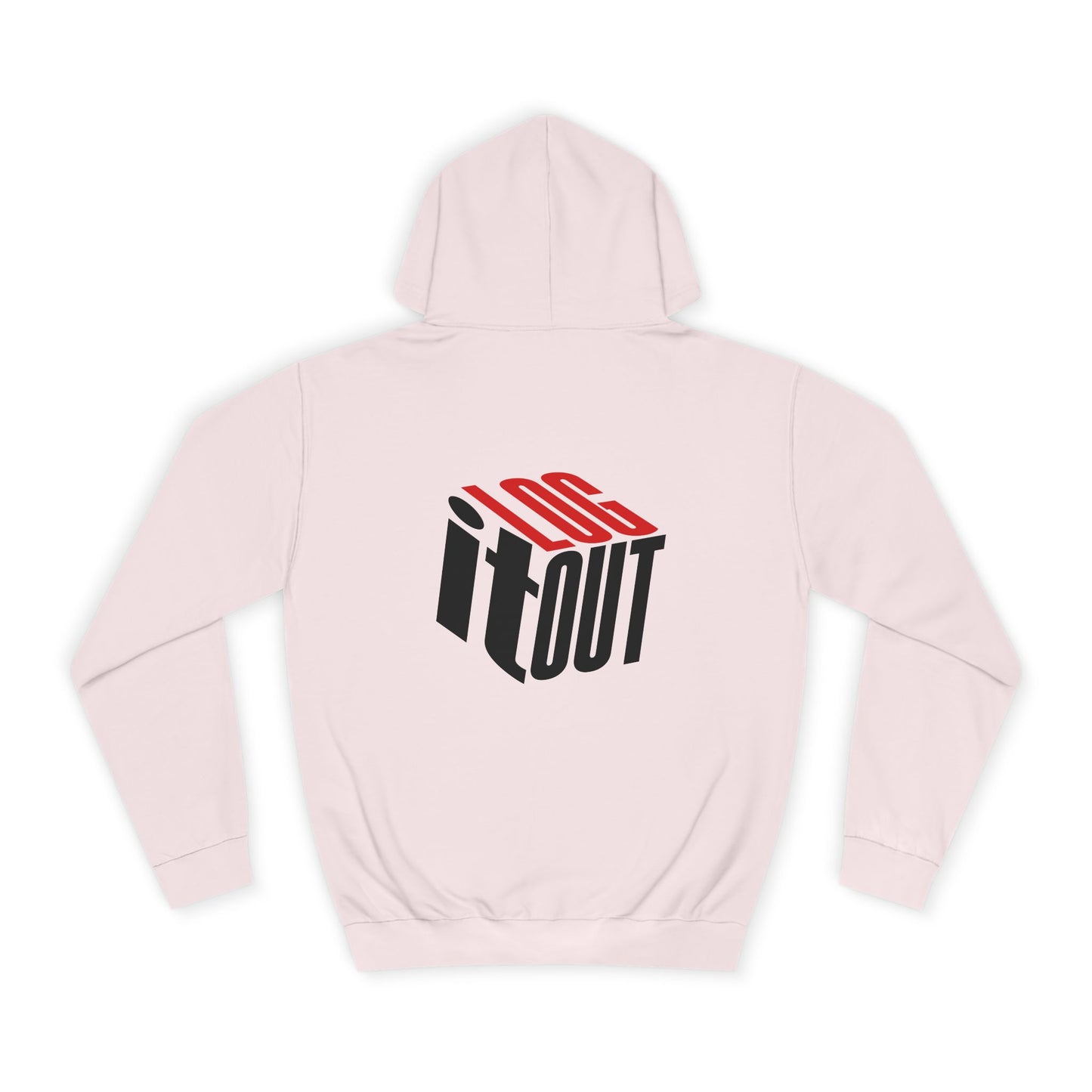 Stylish Unisex Log it out Hoodie with Trendy Graphic, Casual Wear, Cozy Gift, Fun Hoodie for Everyday Use,