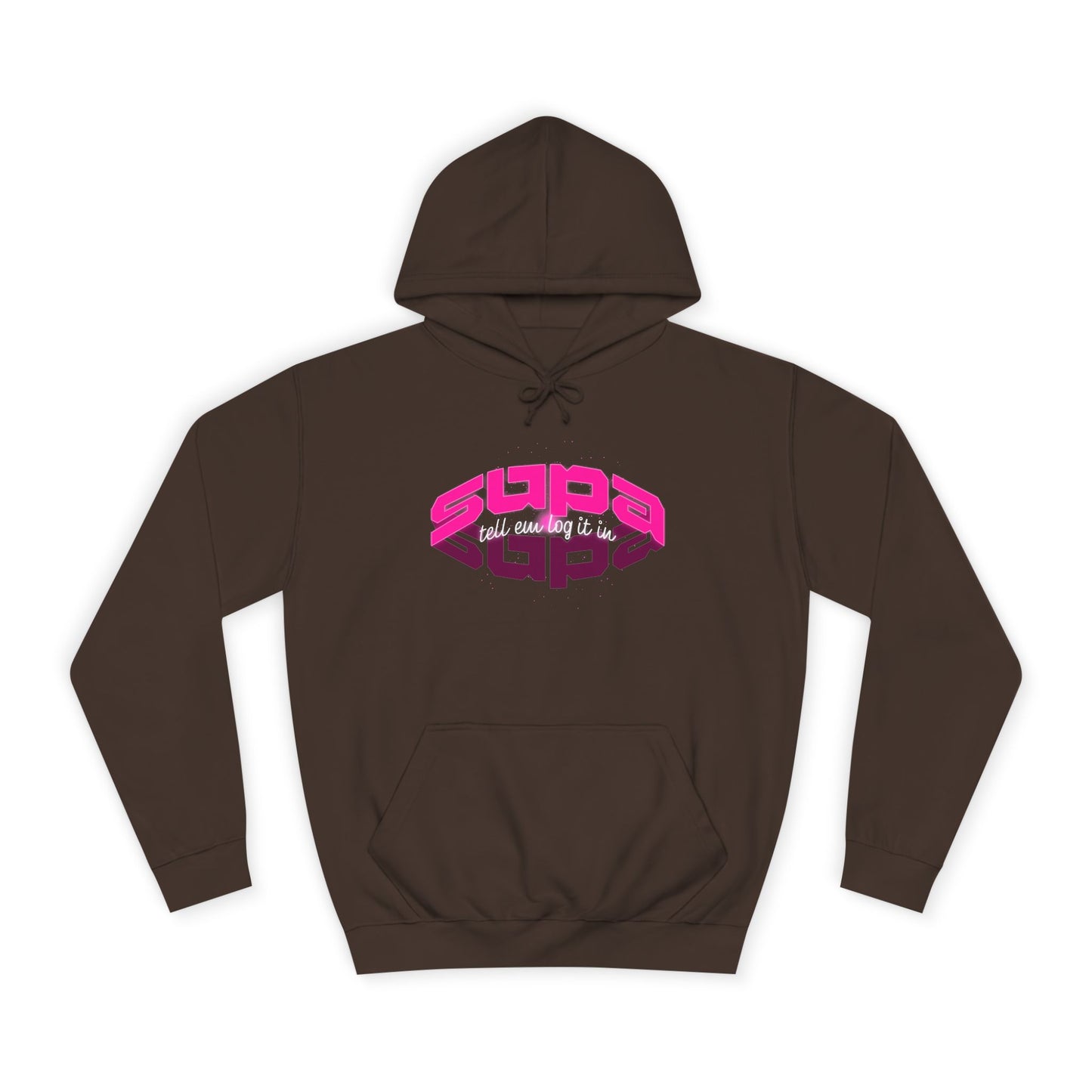 Stylish Trendy Hoodie with 'Supa' Design, Unisex Casual wear for Everyone, Perfect for Everyday Life, Gift, Bright hoodie