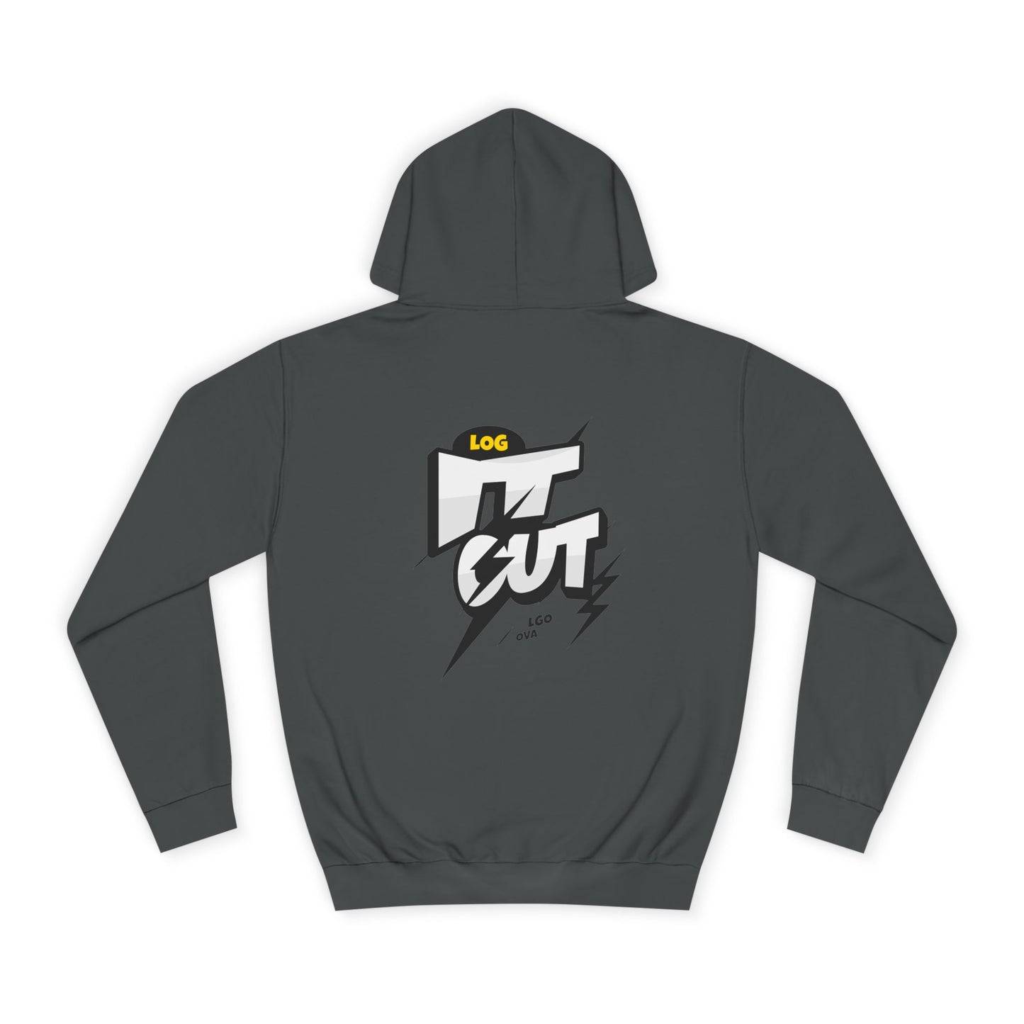 Log it out Graphic Hoodie, Unisex Hoodie, Streetwear Fashion, Casual Wear, Gift, Trendy Apparel