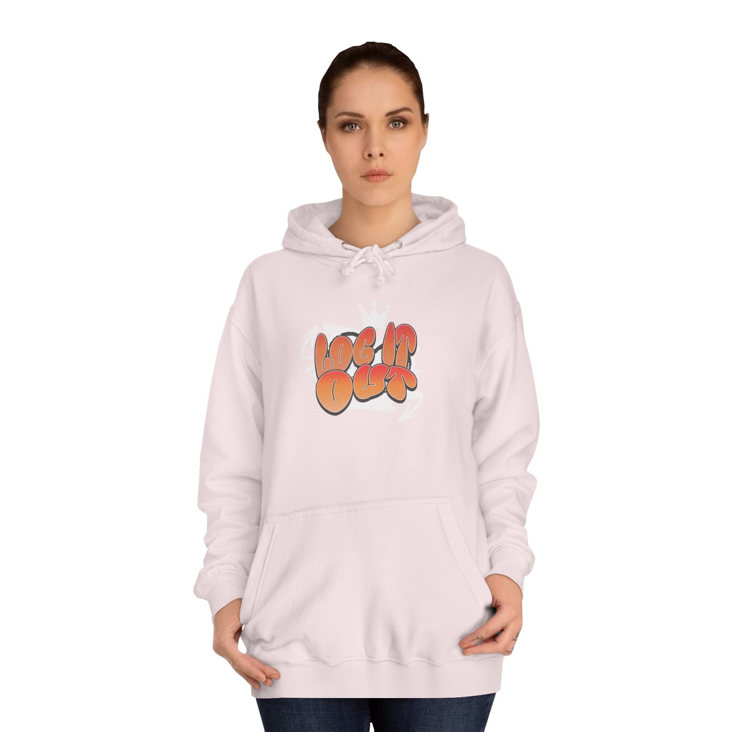 Unisex Hoodie - 'Log It Out' Trendy Comfort Wear