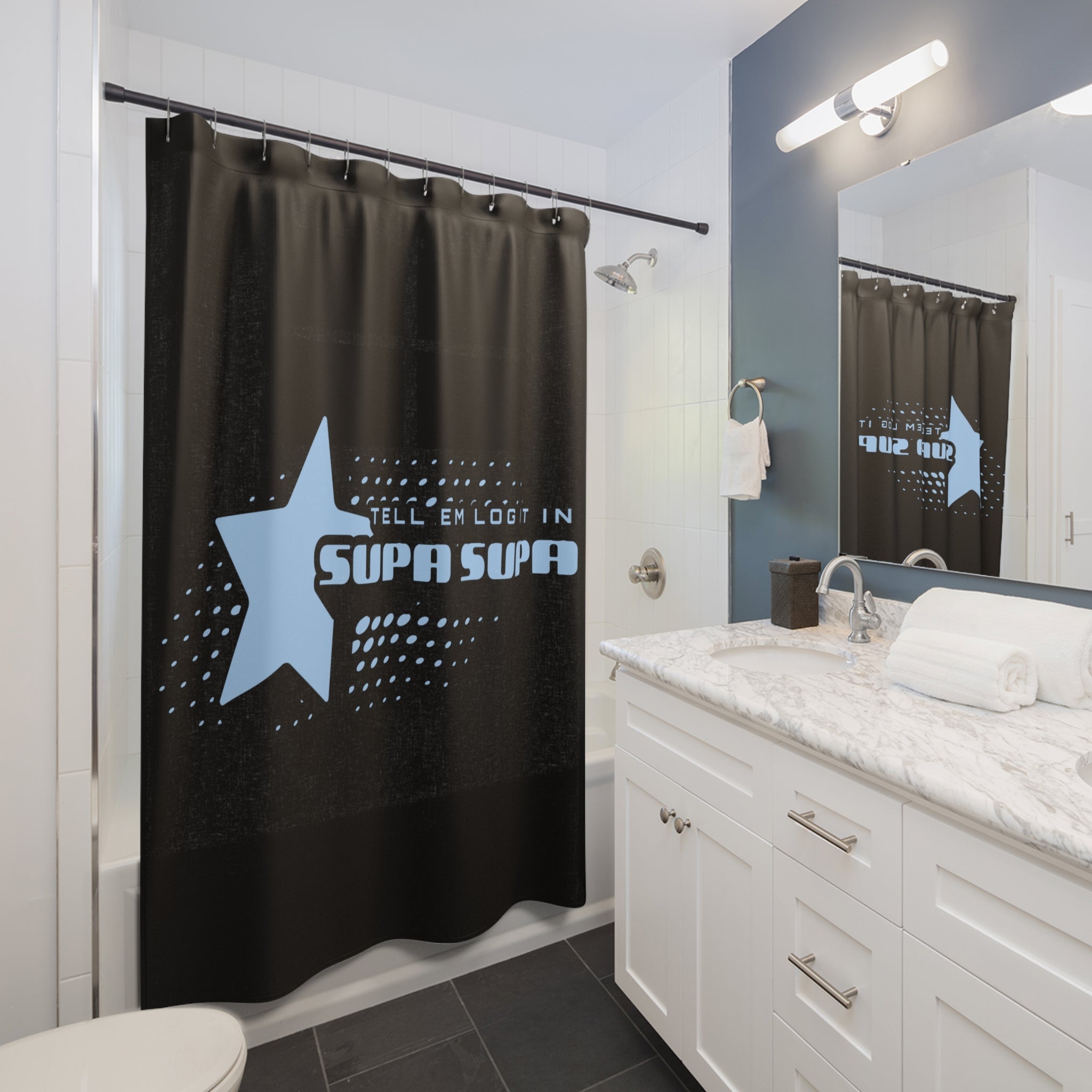 SHOWER CURTAINS & BATH ROOM SETS