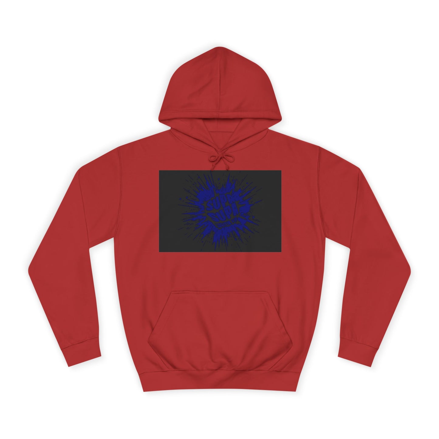 Unisex Supa Supa Hoodie with Bold Graphic Design, Comfortable Casual Wear, Ideal for Everyday, Perfect for Gifting, Spring and Fall Fashion
