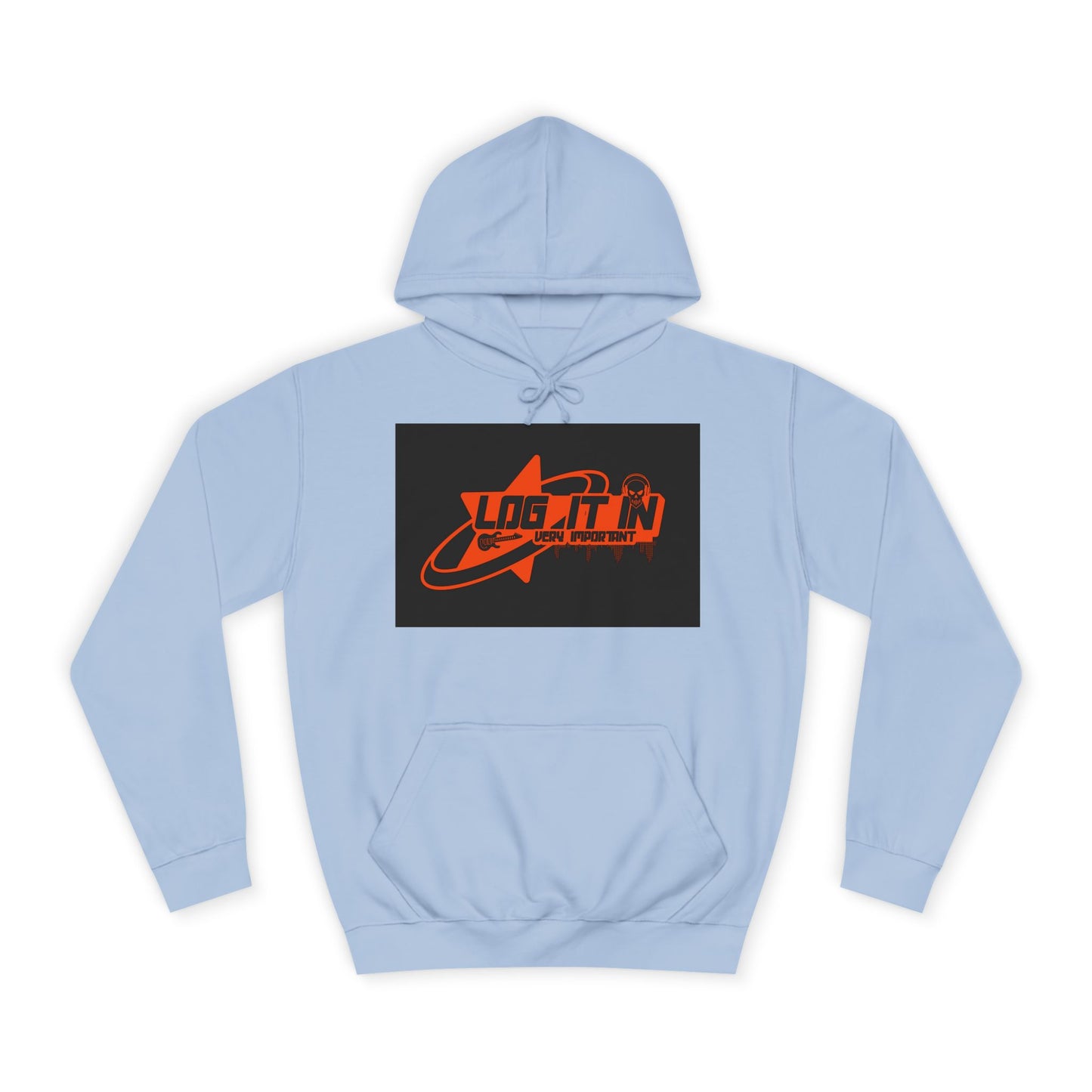 Unisex Log it in Hoodie, Casual trendy Wear, Gift, Graphic Hoodie, perfect fit Hoodie