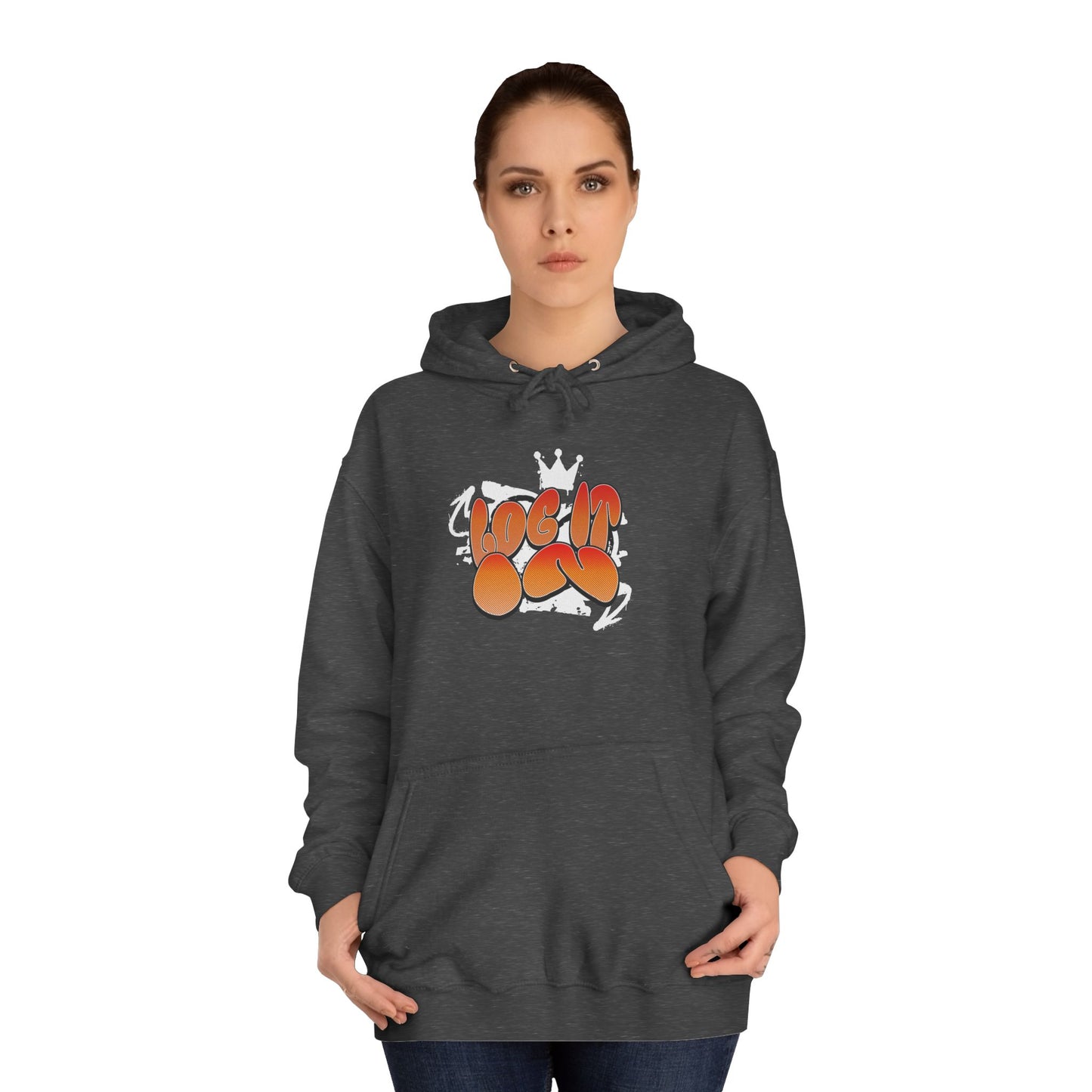 Vibrant Unisex Hoodie - 'Log In' Design