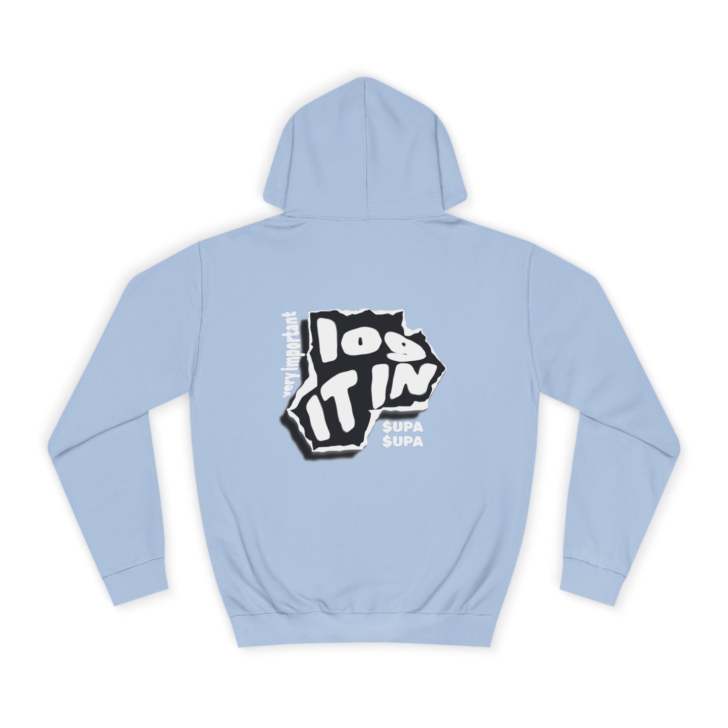 Unisex Log it in Hoodie with Graphic Design, Casual Wear, Trendy Apparel, perfect gift, Streetwear Style