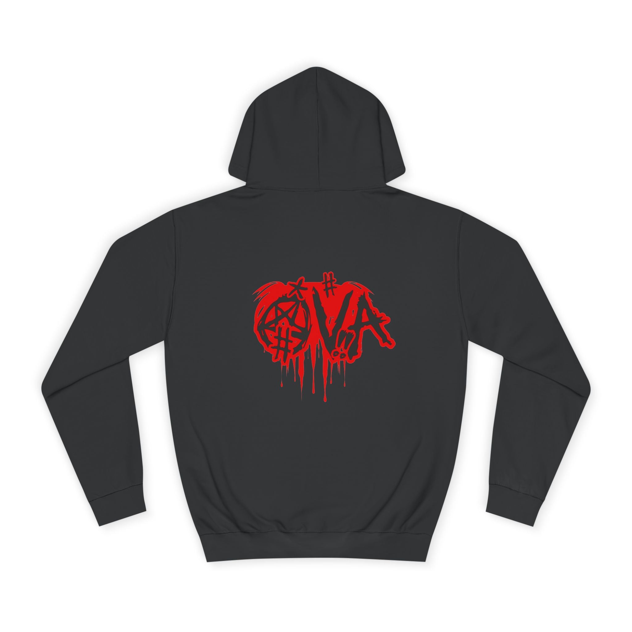 Edgy Unisex Hoodie with Graffiti-Style Print, Urban Streetwear, Apparel, Gift for any body, Casual Fashion
