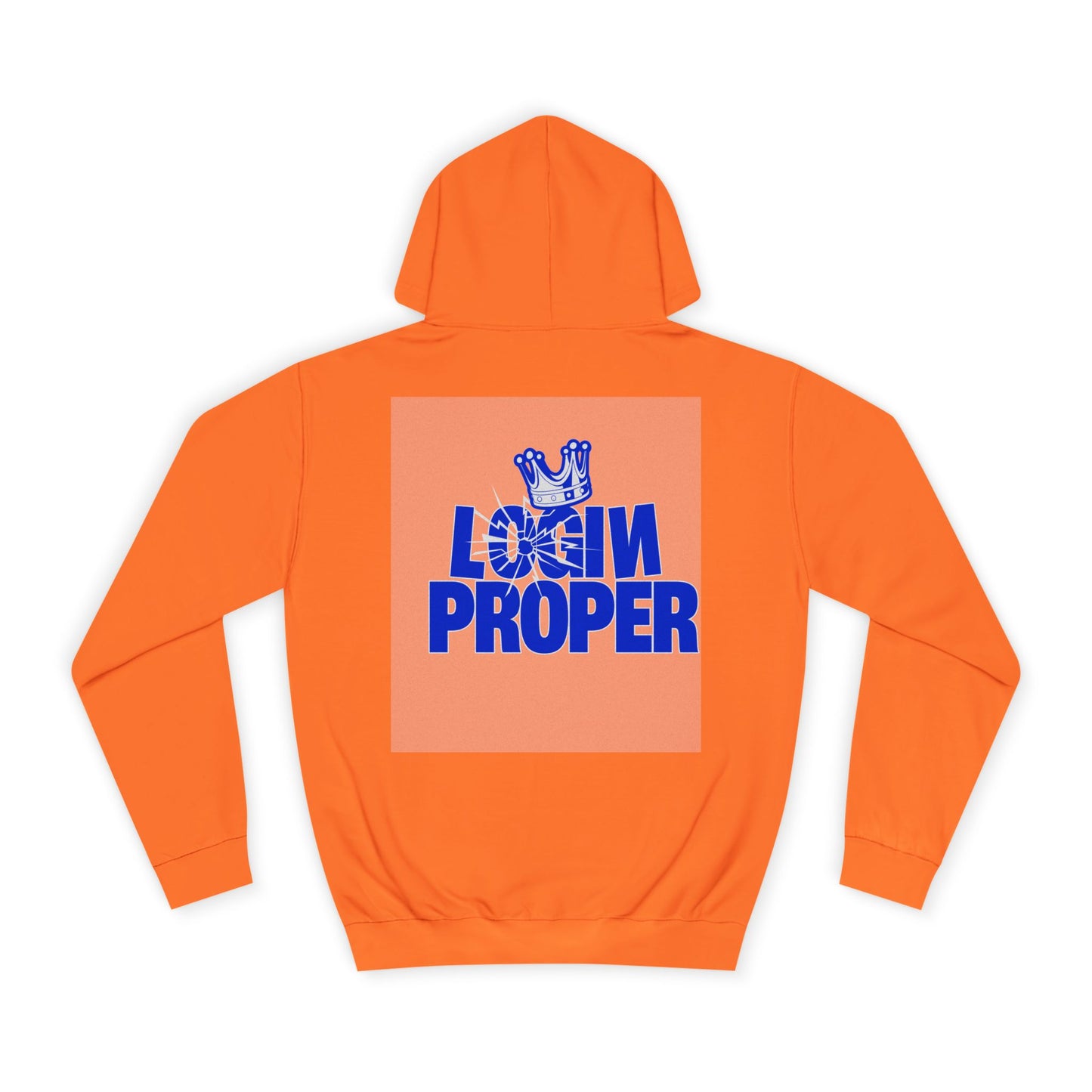 Unisex Hoodie - 'Login Proper' Trendy Spirit Wear, Casual Streetwear, Gift, Cozy Lounge Sweatshirt