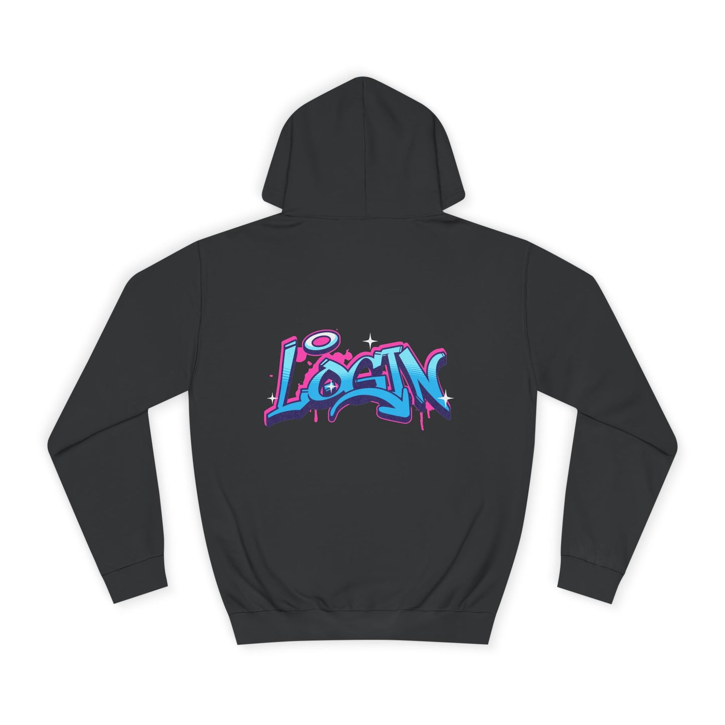 Urban Graffiti Unisex Hoodie, Streetwear Sweatshirt, Casual Wear, Events, Unique Gift