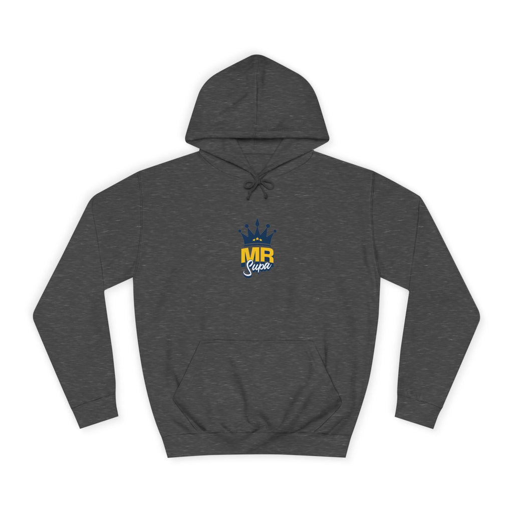 Crowned Unisex Mr Supa Hoodie - Stylish, Comfortable, Perfect for Any One, Athletes, Trendy Gift, Events, Everyday Wear