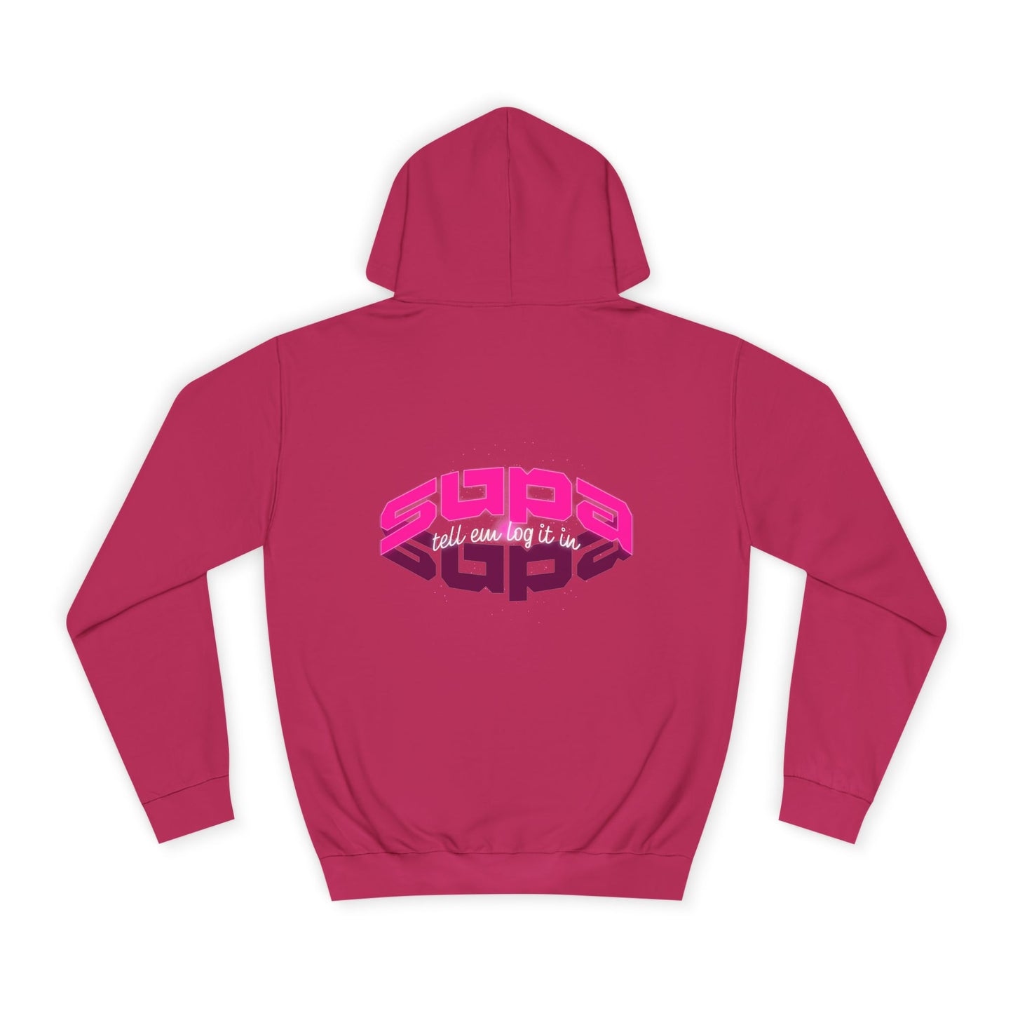 Stylish Trendy Hoodie with 'Supa' Design, Unisex Casual wear for Everyone, Perfect for Everyday Life, Gift, Bright hoodie