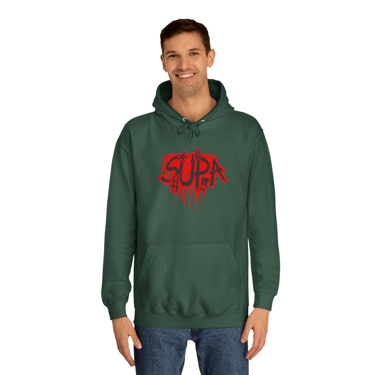 Streetwear Supa Hoodie, Unisex Hoodie, Casual Pullover, Trendy Sweatshirt, [...]