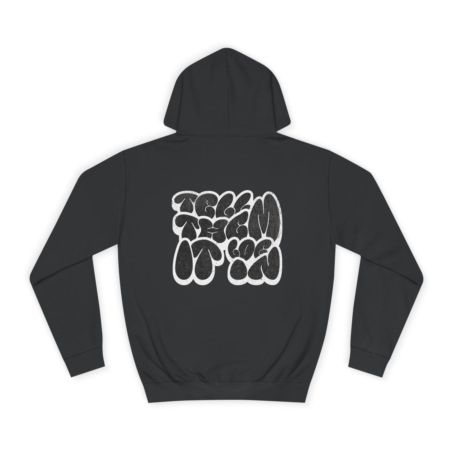 Unisex log it in Hoodie, Trendy Apparel, Casual Streetwear, Perfect for Gifts, Everyday Comfort Wear
