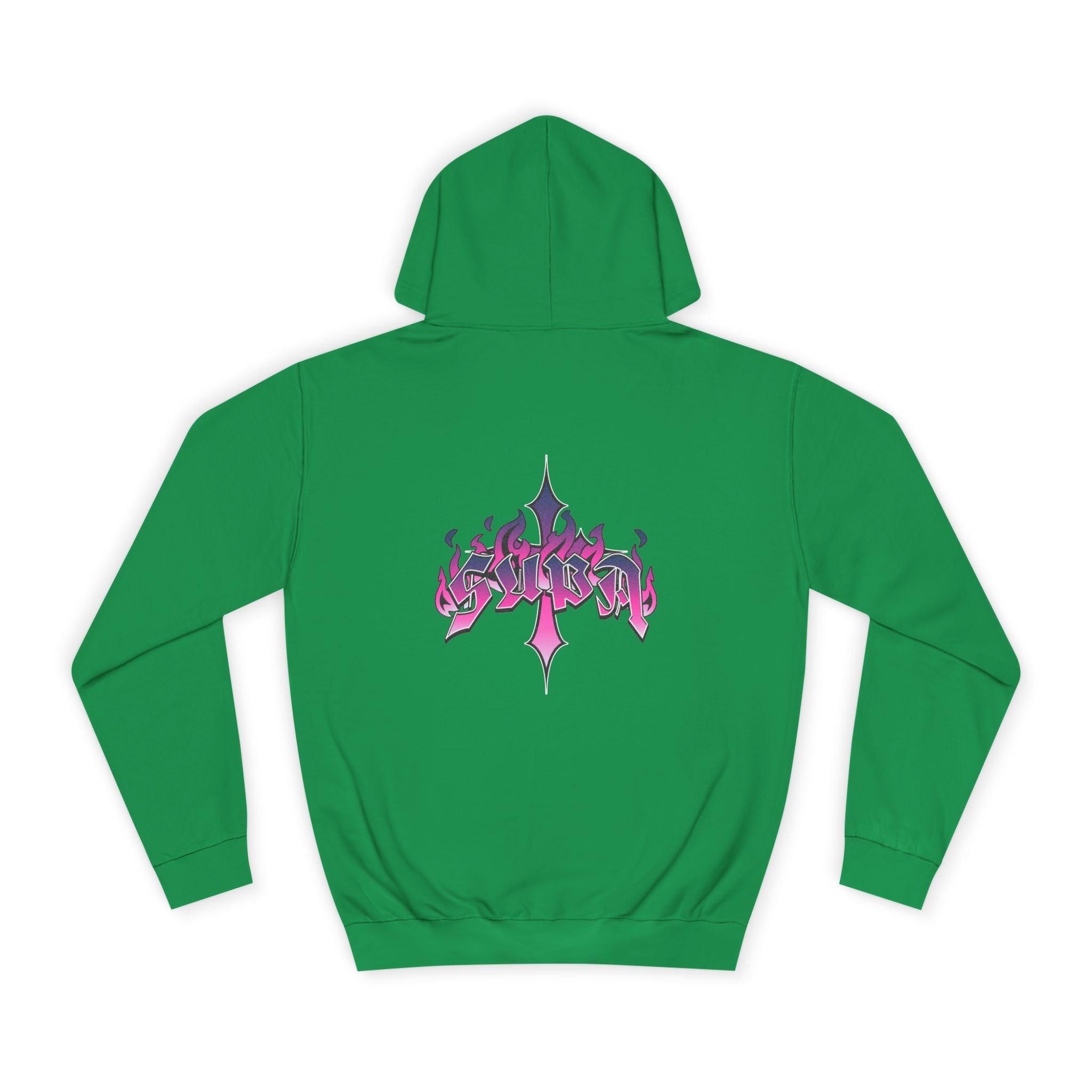 Trendy Unisex Supa Hoodie with Bold Graphic Design