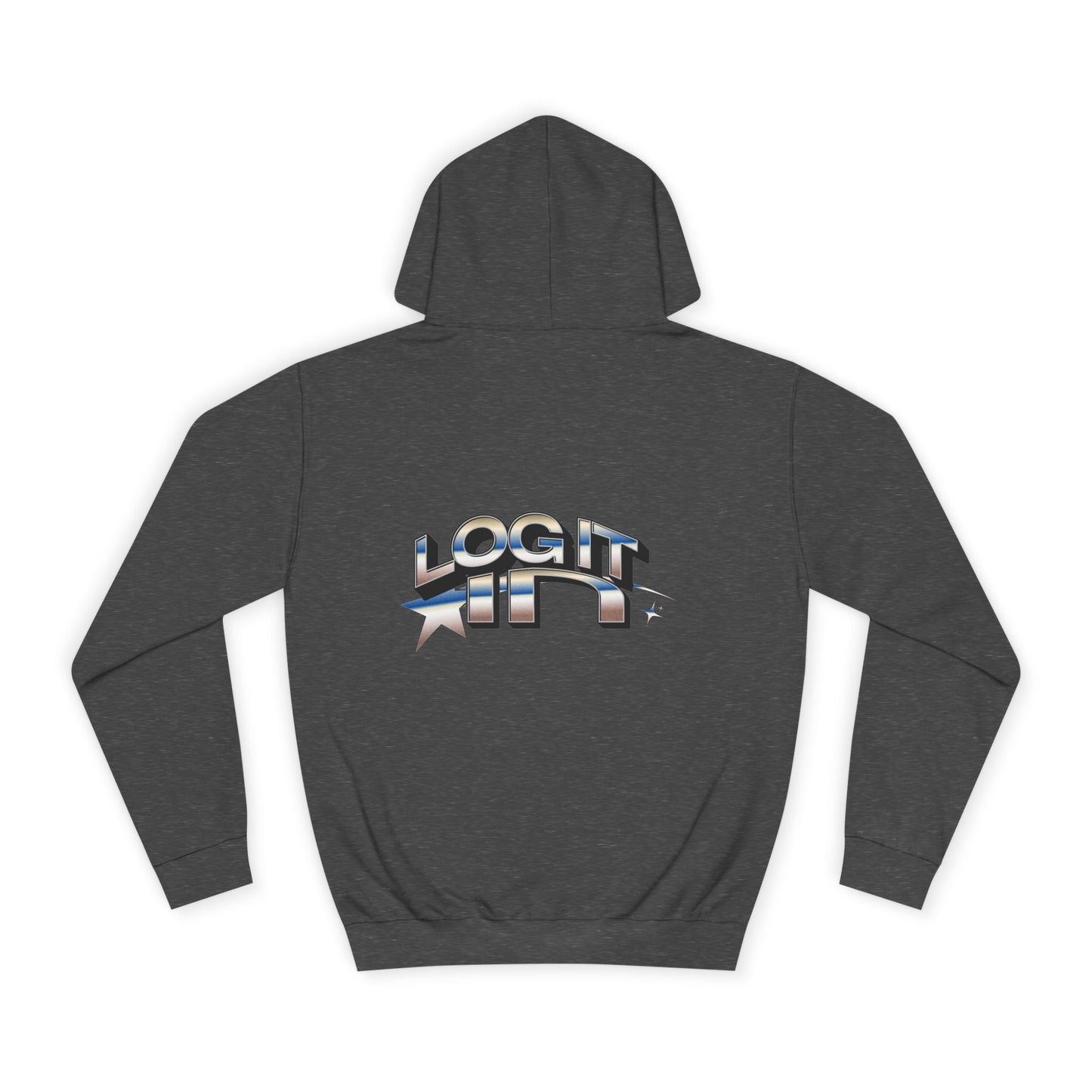 Unisex Hoodie - Log it in Design, Ideal, Cozy Gift, Custom Apparel, Perfect for Graduation, Casual Wear