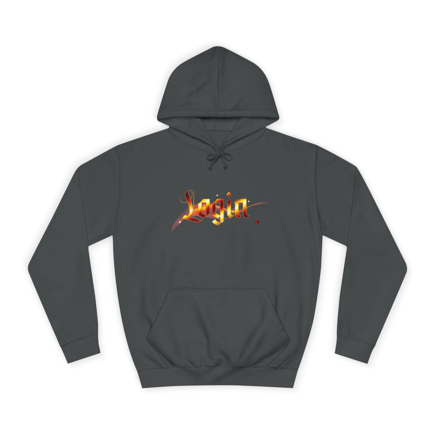 Aesthetic 'Login' Unisex Hoodie, Cozy Trendy Wear, Gift for Any One, Warm Casual Style, Trendy Hoodie