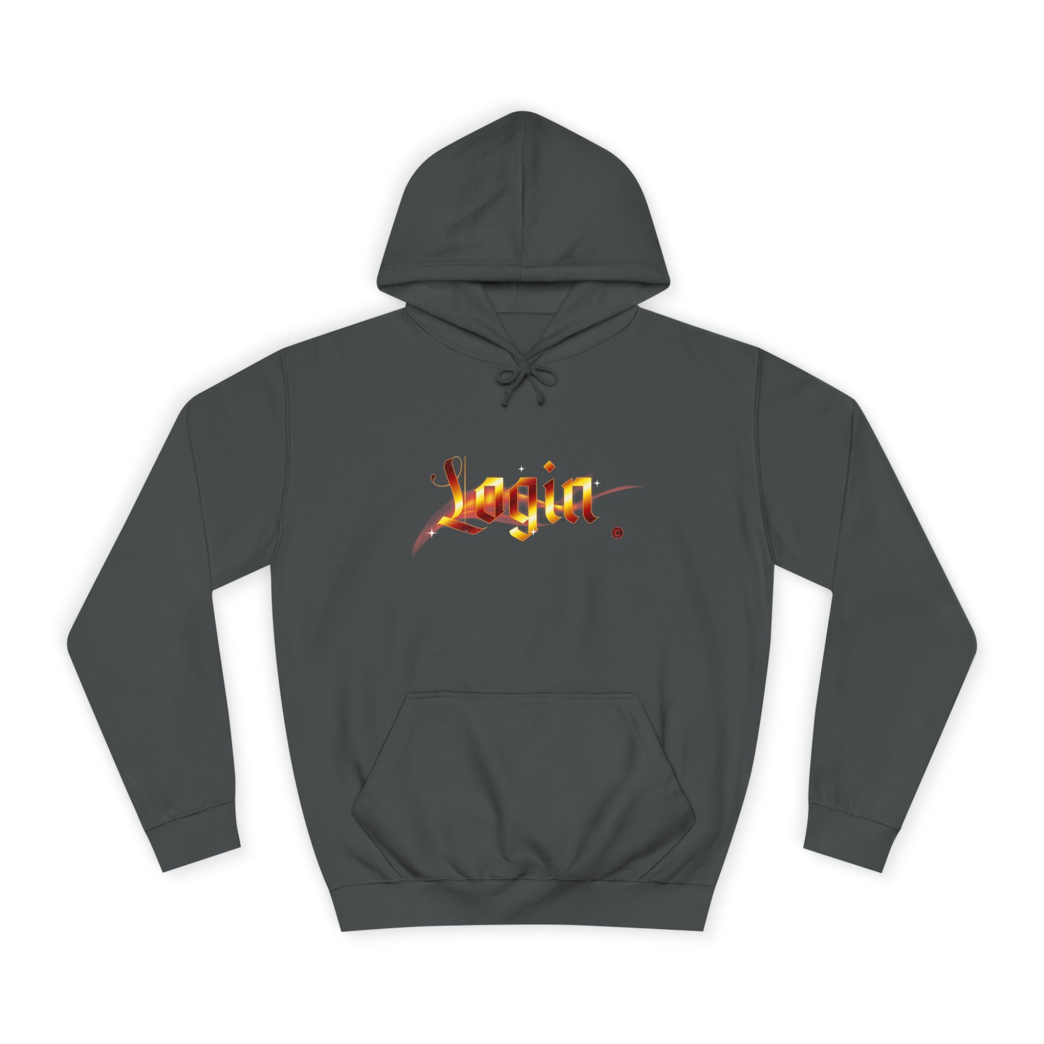 Aesthetic 'Login' Unisex Hoodie, Cozy Trendy Wear, Gift for Any One, Warm Casual Style, Trendy Hoodie