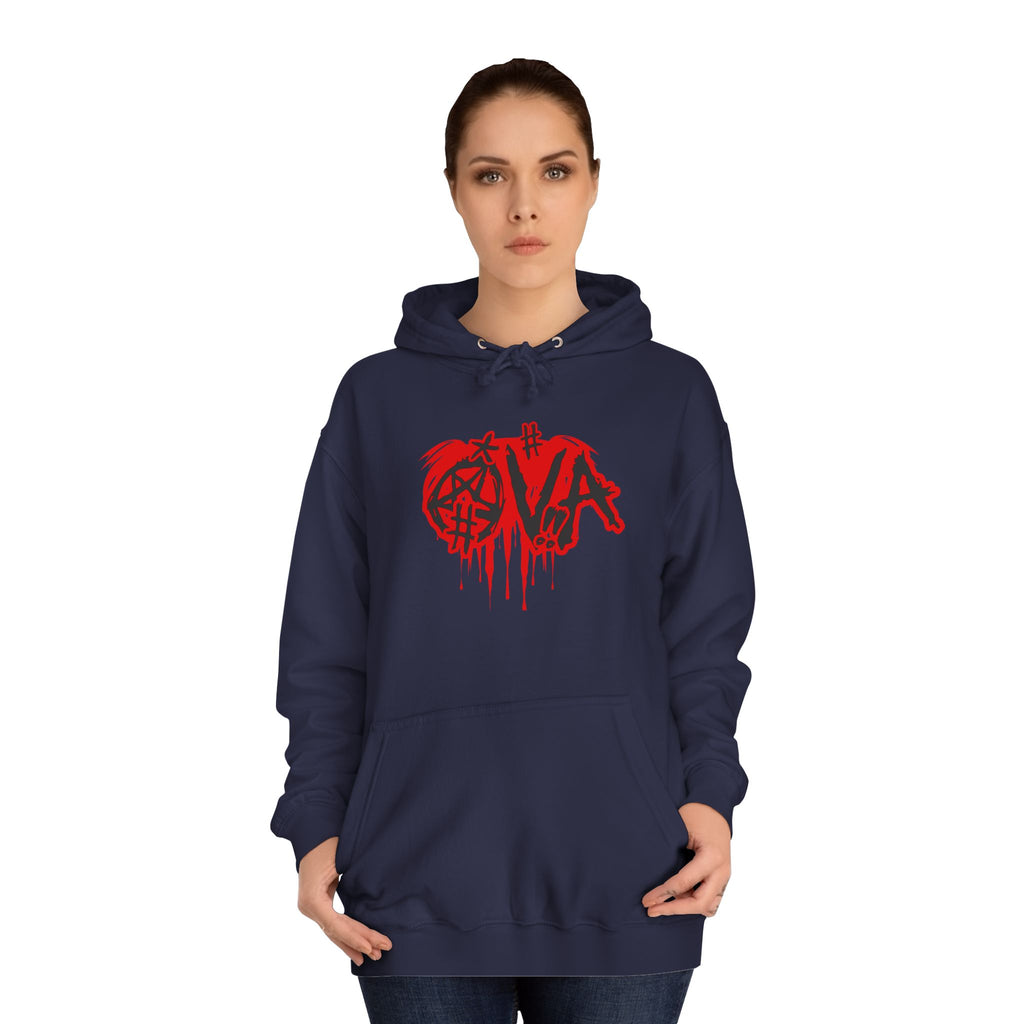 Edgy Unisex Hoodie with Graffiti-Style Print, Urban Streetwear, Apparel, Gift for any body, Casual Fashion