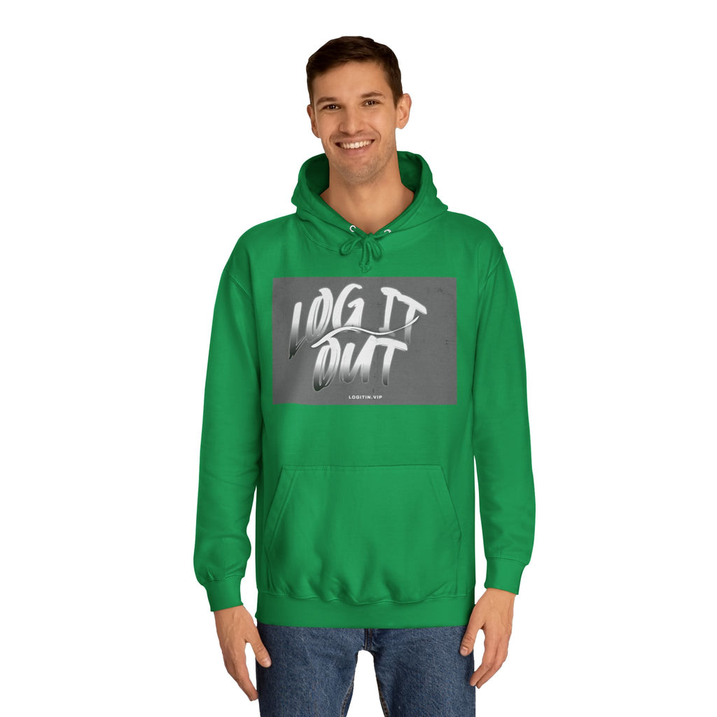 Stylish Unisex log it out Hoodie | Casual Wear, Trendy Design, Perfect Gift, Daily Comfort, College Apparel