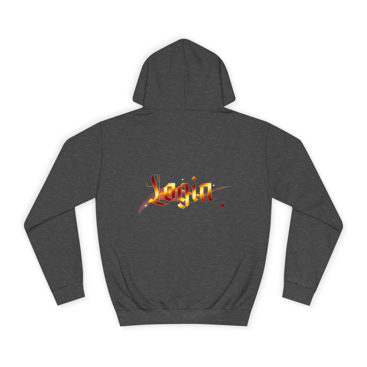 Aesthetic 'Login' Unisex Hoodie, Cozy Trendy Wear, Gift for Any One, Warm Casual Style, Trendy Hoodie