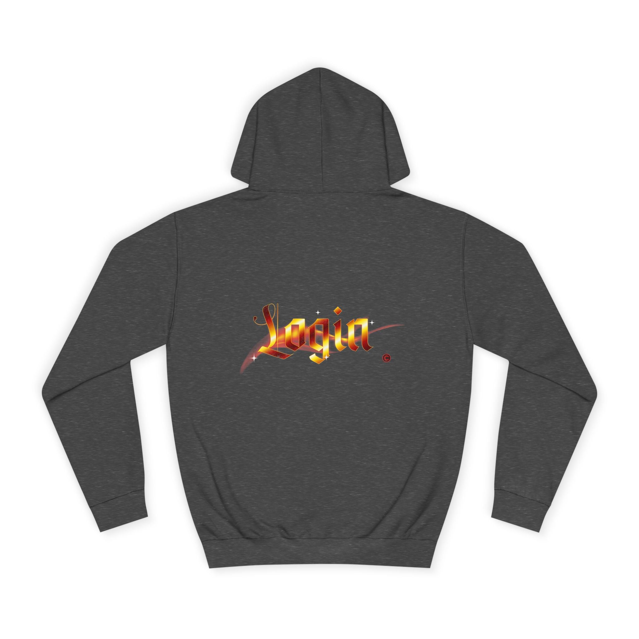 Aesthetic 'Login' Unisex Hoodie, Cozy Trendy Wear, Gift for Any One, Warm Casual Style, Trendy Hoodie