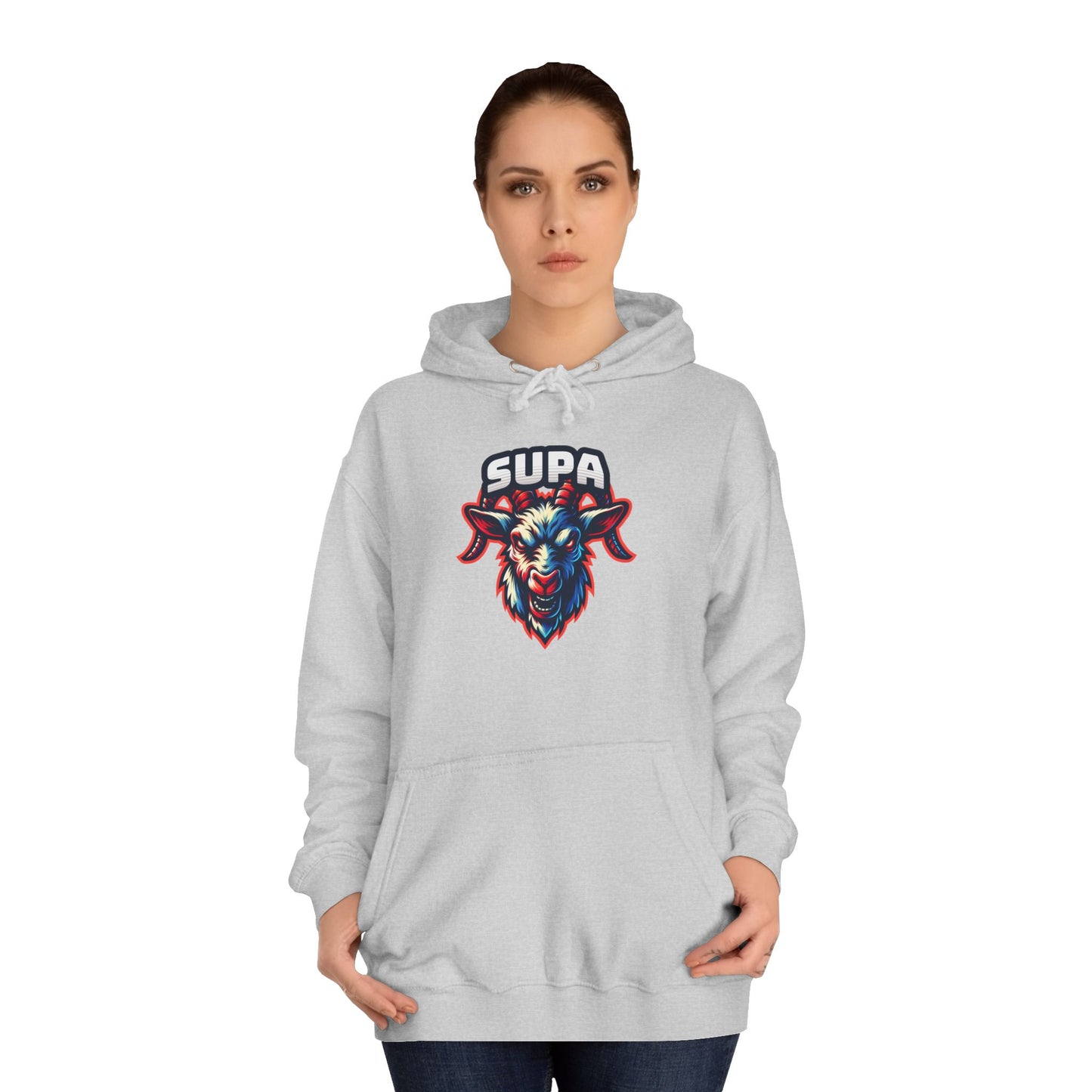 Supa Unisex Hoodie | Cool Gear, Graphic Sweatshirt, Gift, Casual Wear, Graphic Hoodie