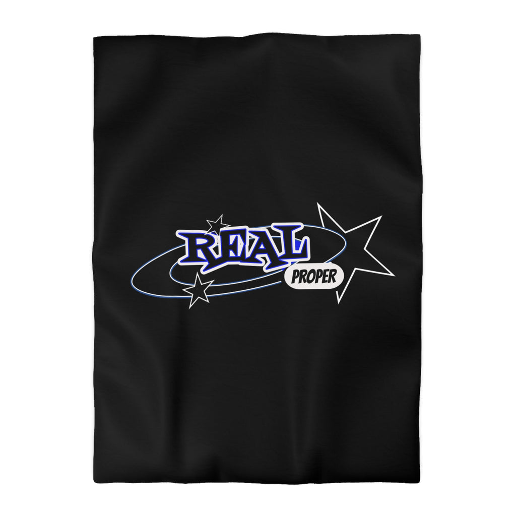 Duvet Cover — 'Real Proper' Retro Star Microfiber Bedding