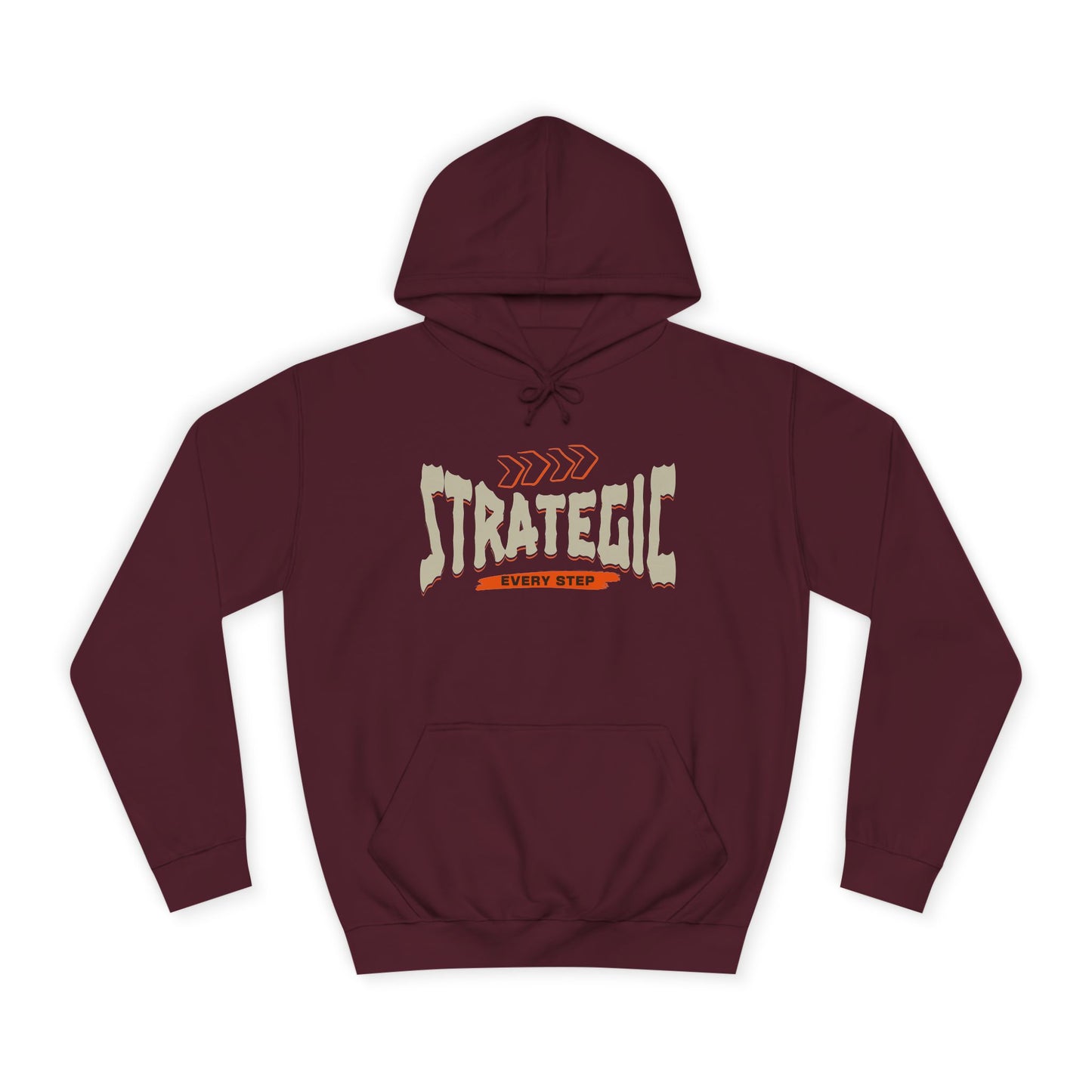 Strategic Unisex Hoodie - Every Step - Cozy Style for joints & Trendsetters