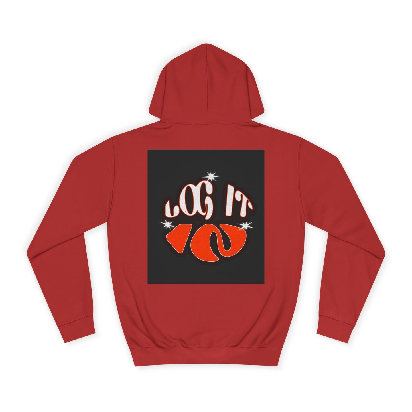 Trendy Unisex Log it in Hoodie, Casual Wear, custom Gear, Gift, Relaxed Fit