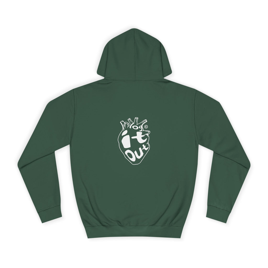 Comfortable Unisex Log it out Hoodie, Great for Life, Perfect for Casual Wear, Trendy Spirit