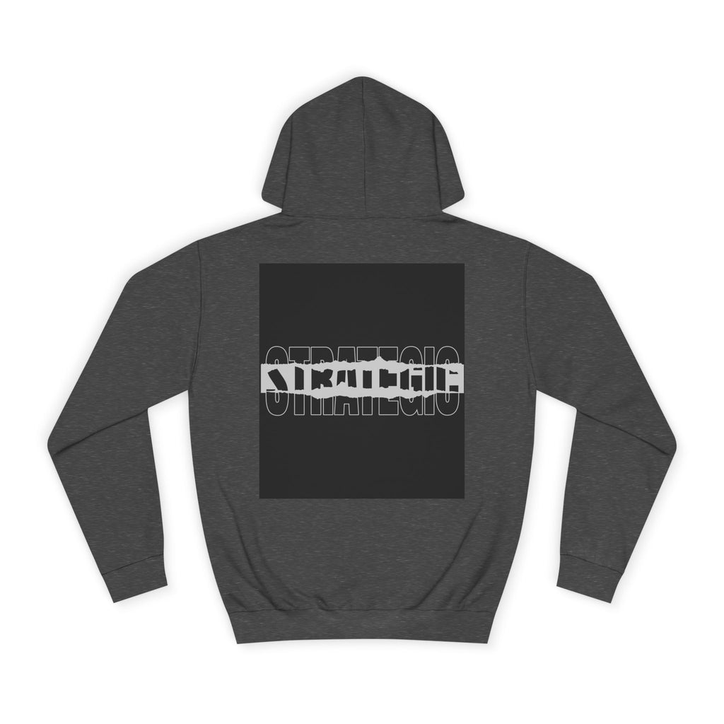 Unisex Hoodie with Strategic Print, Casual Sweatshirt,Gift, Trendy Apparel, Everyday Wear