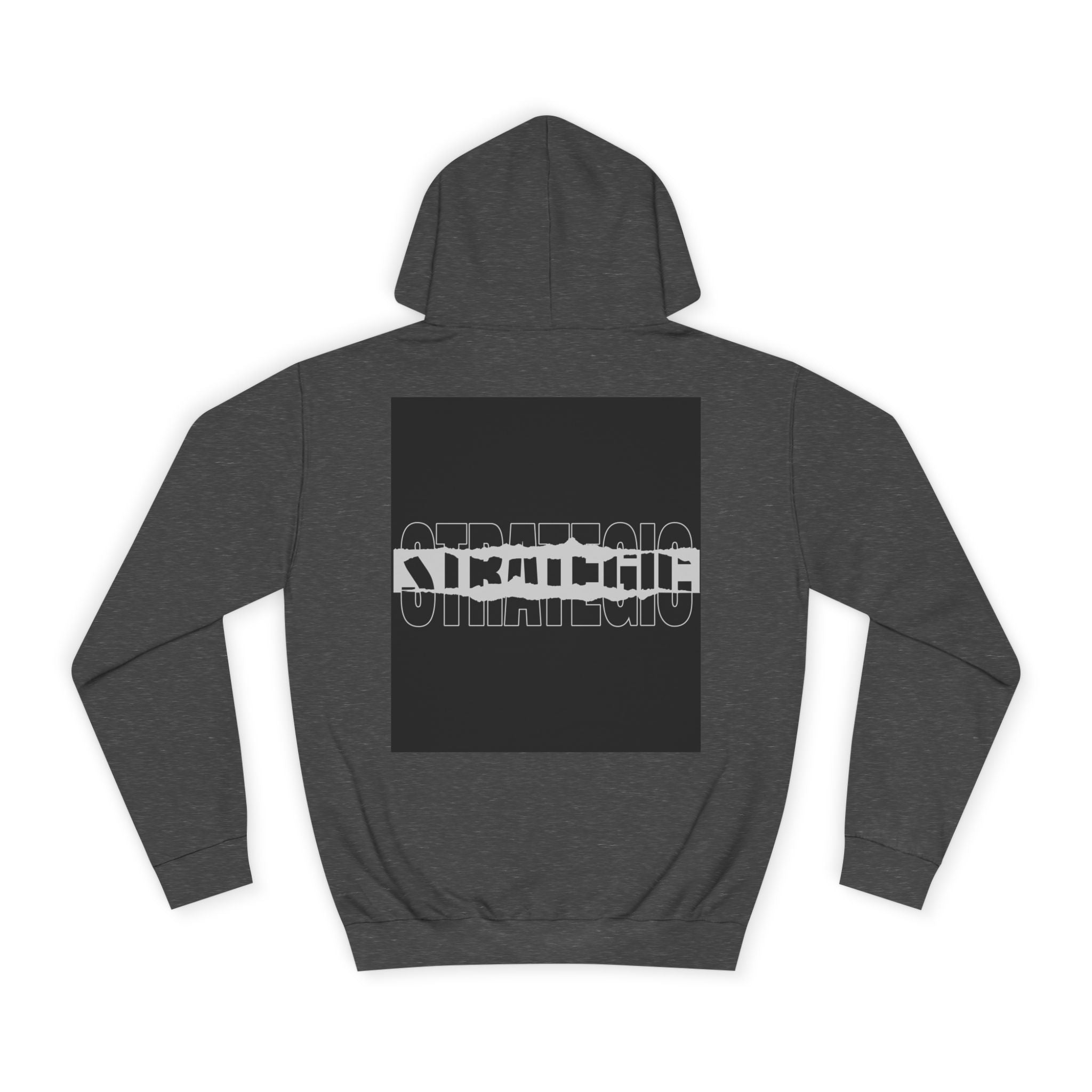 Unisex Hoodie with Strategic Print, Casual Sweatshirt,Gift, Trendy Apparel, Everyday Wear
