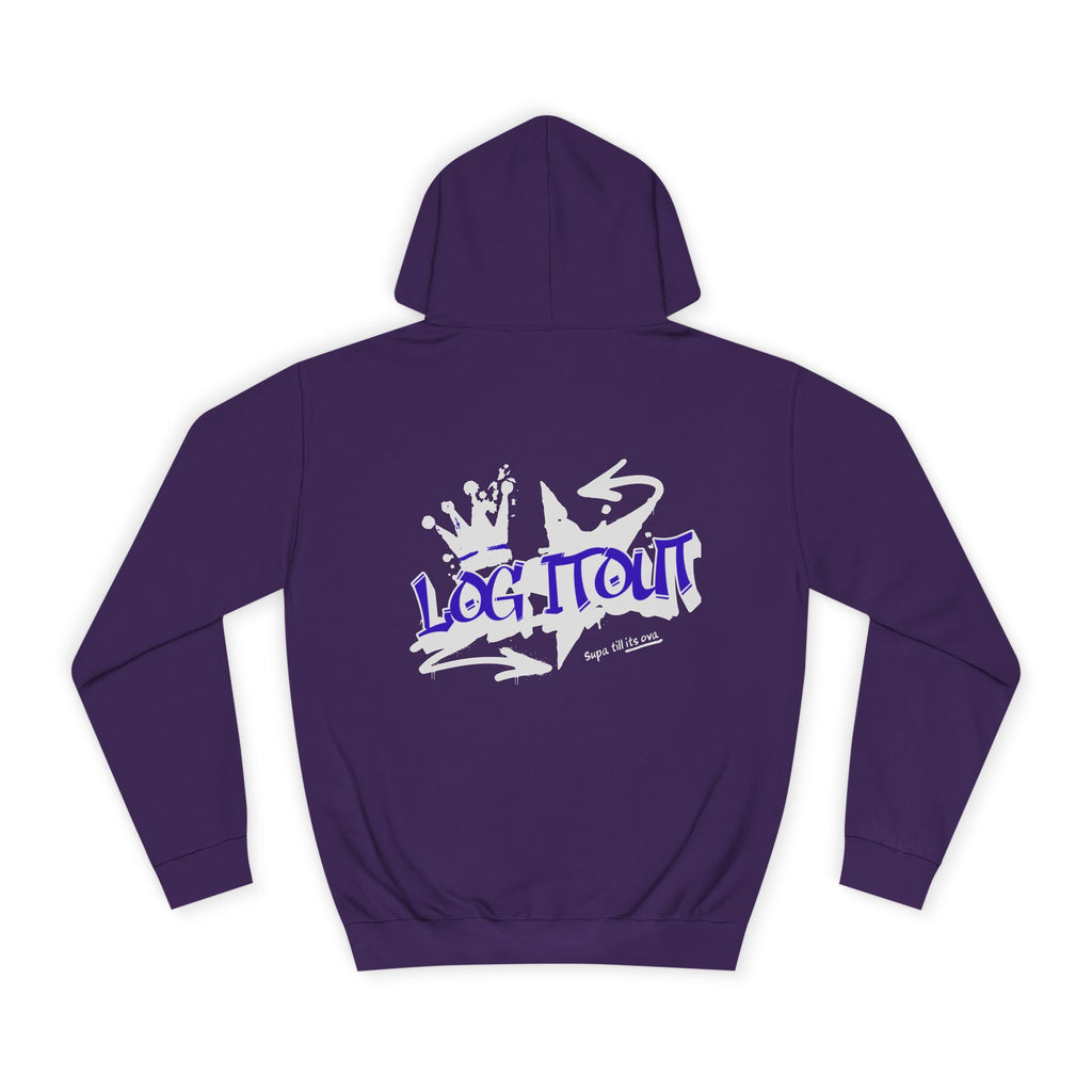 Casual Log it in Hoodie, Unisex Apparel, Trendy Wear, Cozy Street Style, Ideal Gift, Comfortable Fashion