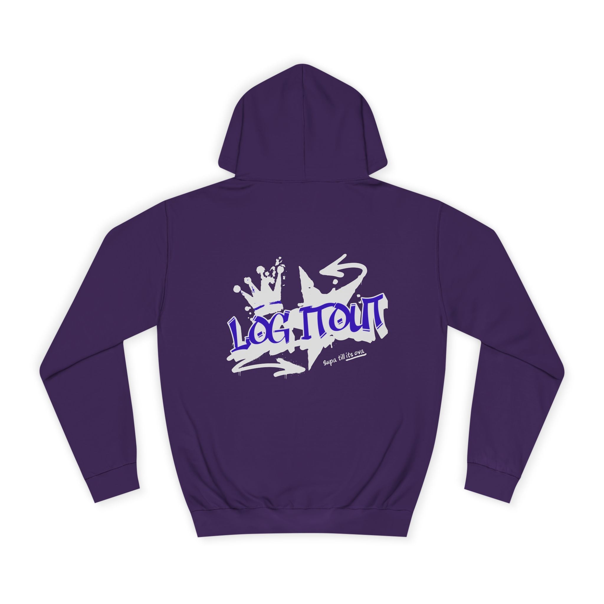 Casual Log it in Hoodie, Unisex Apparel, Trendy Wear, Cozy Street Style, Ideal Gift, Comfortable Fashion