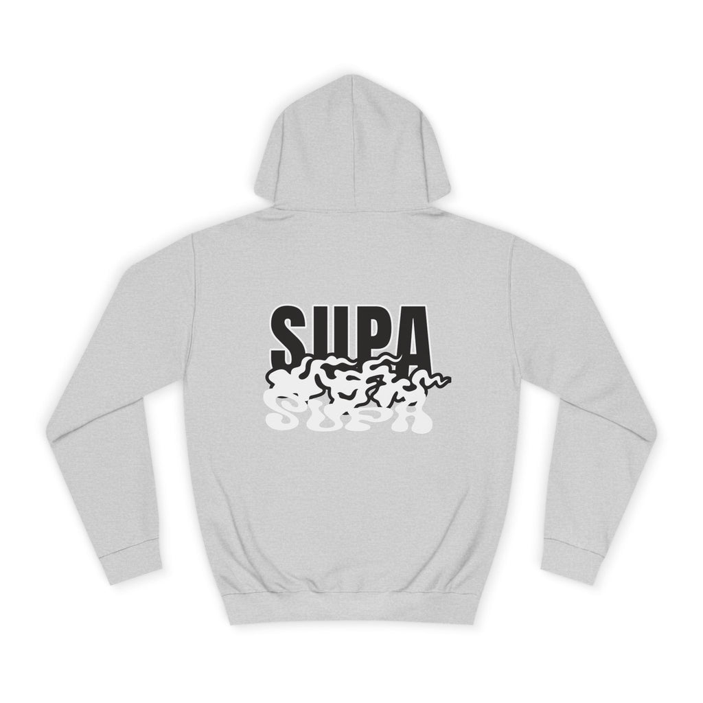 Trendy Unisex Hoodie with 'SUPA' Design | Casual Wear, Apparel, Street Style, Gift, Cozy Fashion