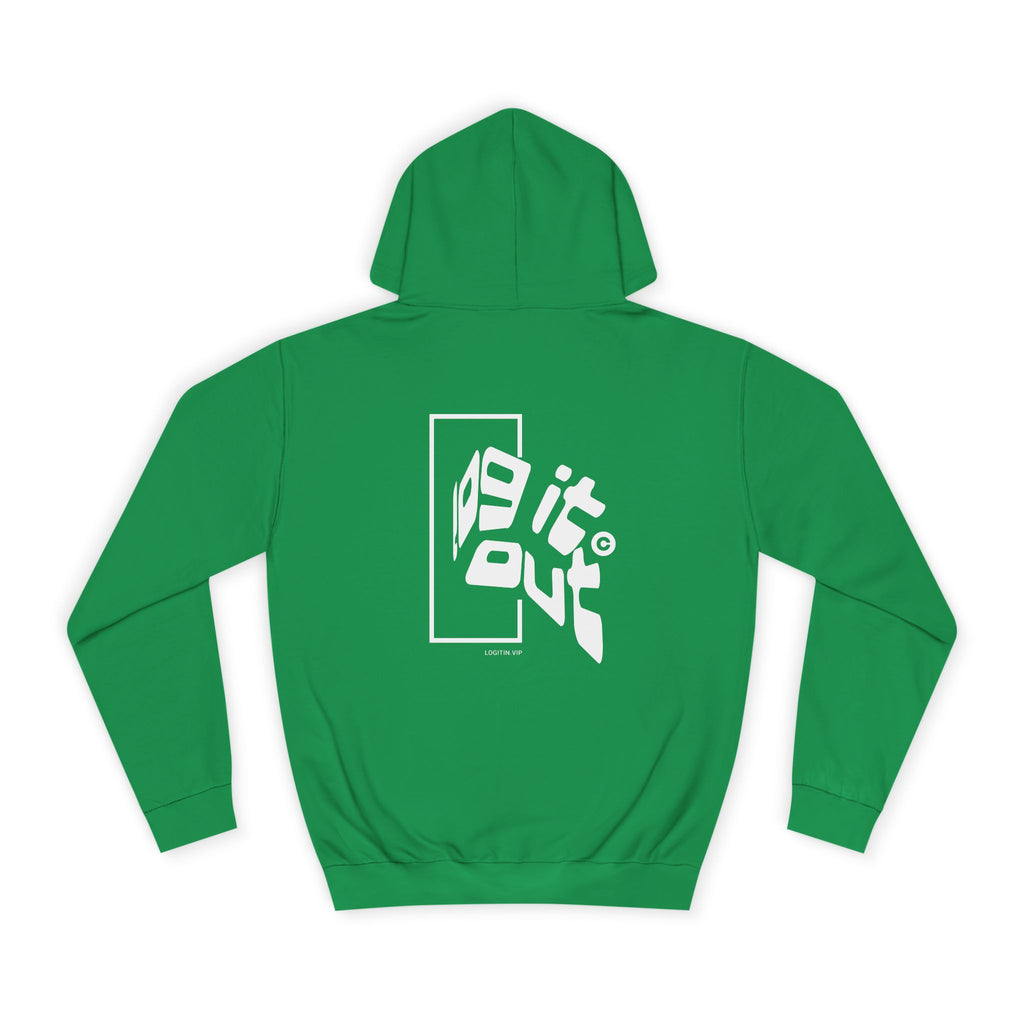 Cozy Unisex Log it out Hoodie, Perfect for Life, Graduation Gifts, Unisex Custom Apparel, Soft Hooded Sweatshirt, Everyday Comfort