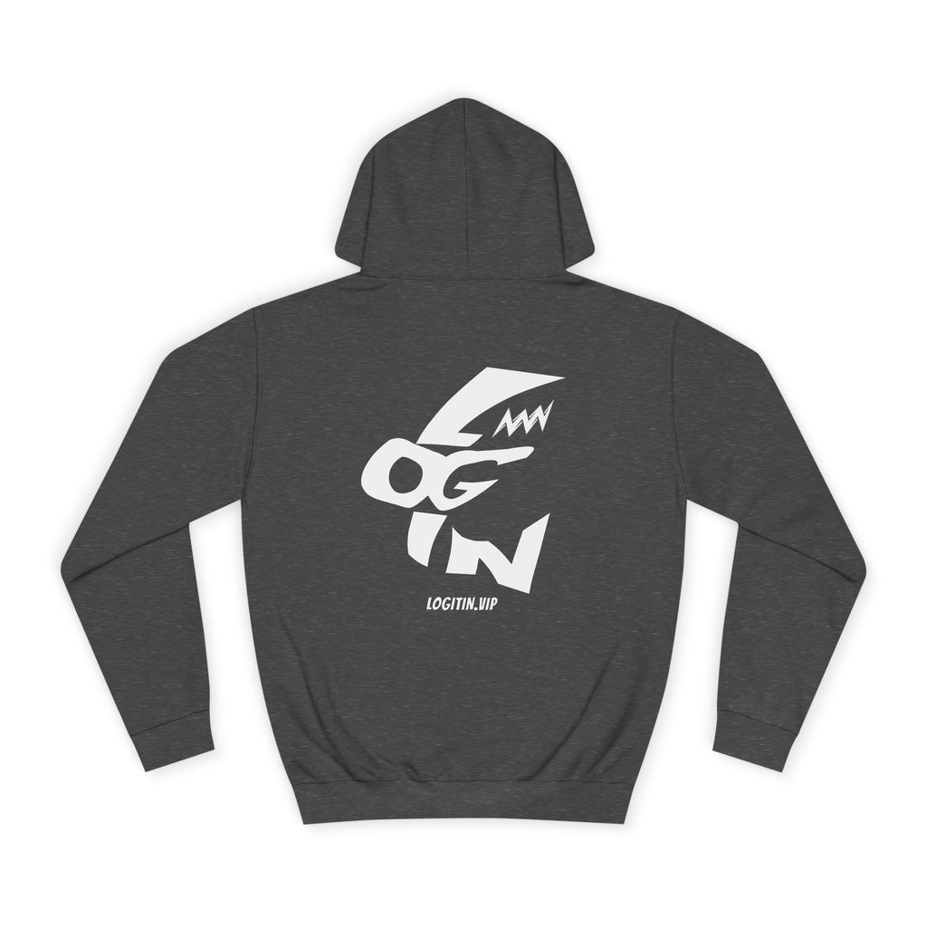 Minimalist Unisex Login Hoodie - Cozy Essential for Everyday Wear