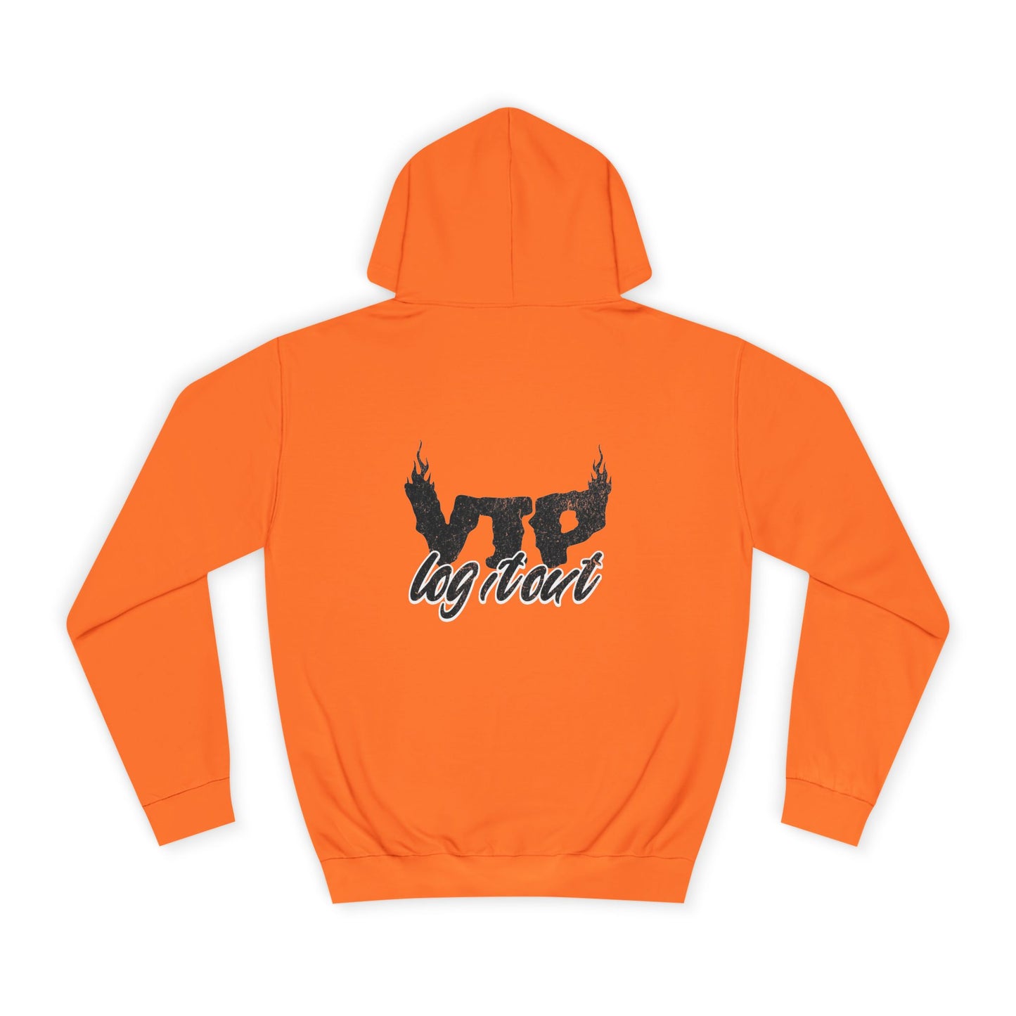 Unisex Log it Out Hoodie with Bold Logo, Casual Streetwear, Perfect for Any Thing, Comfortable Gift for Everyday Wear