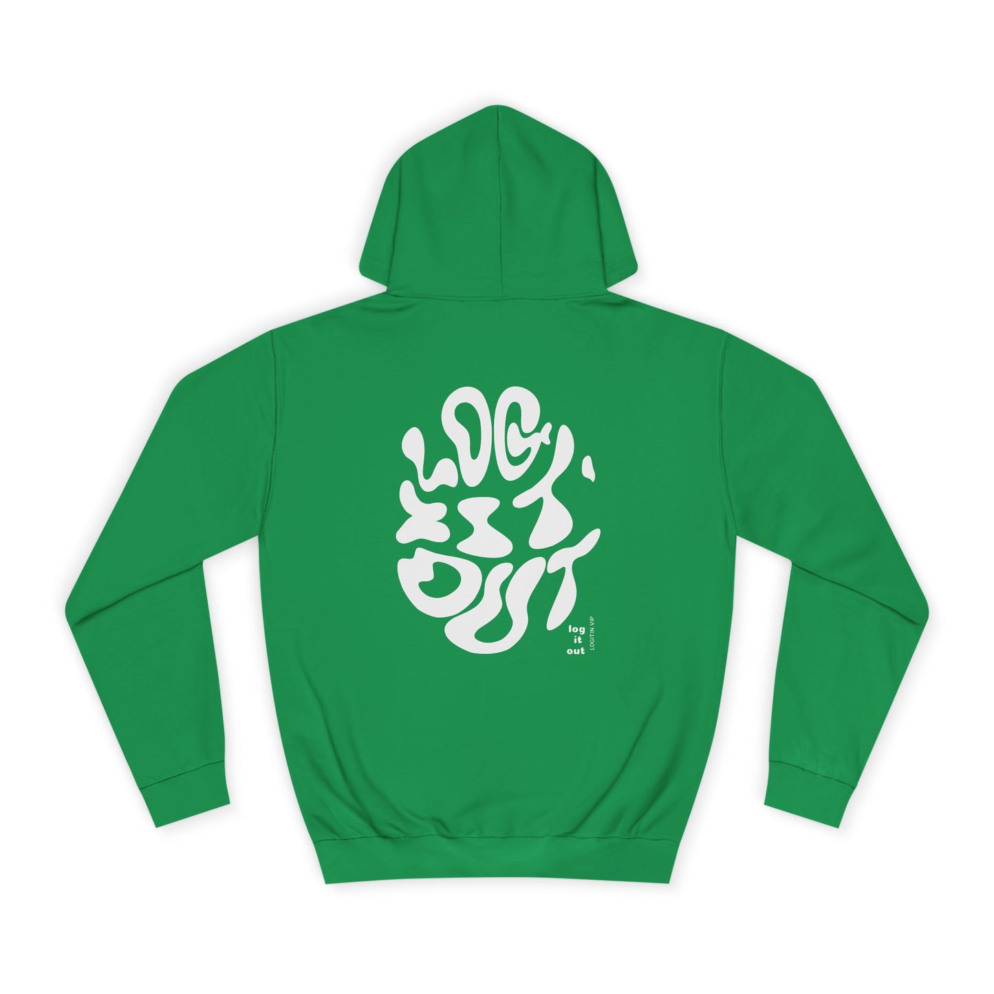 Unisex LOG IT OUT Hoodie | Cozy, Stylish Sweatshirt for Everyday | Perfect for Trendy Life Style,Gift Ideas, Casual Wear