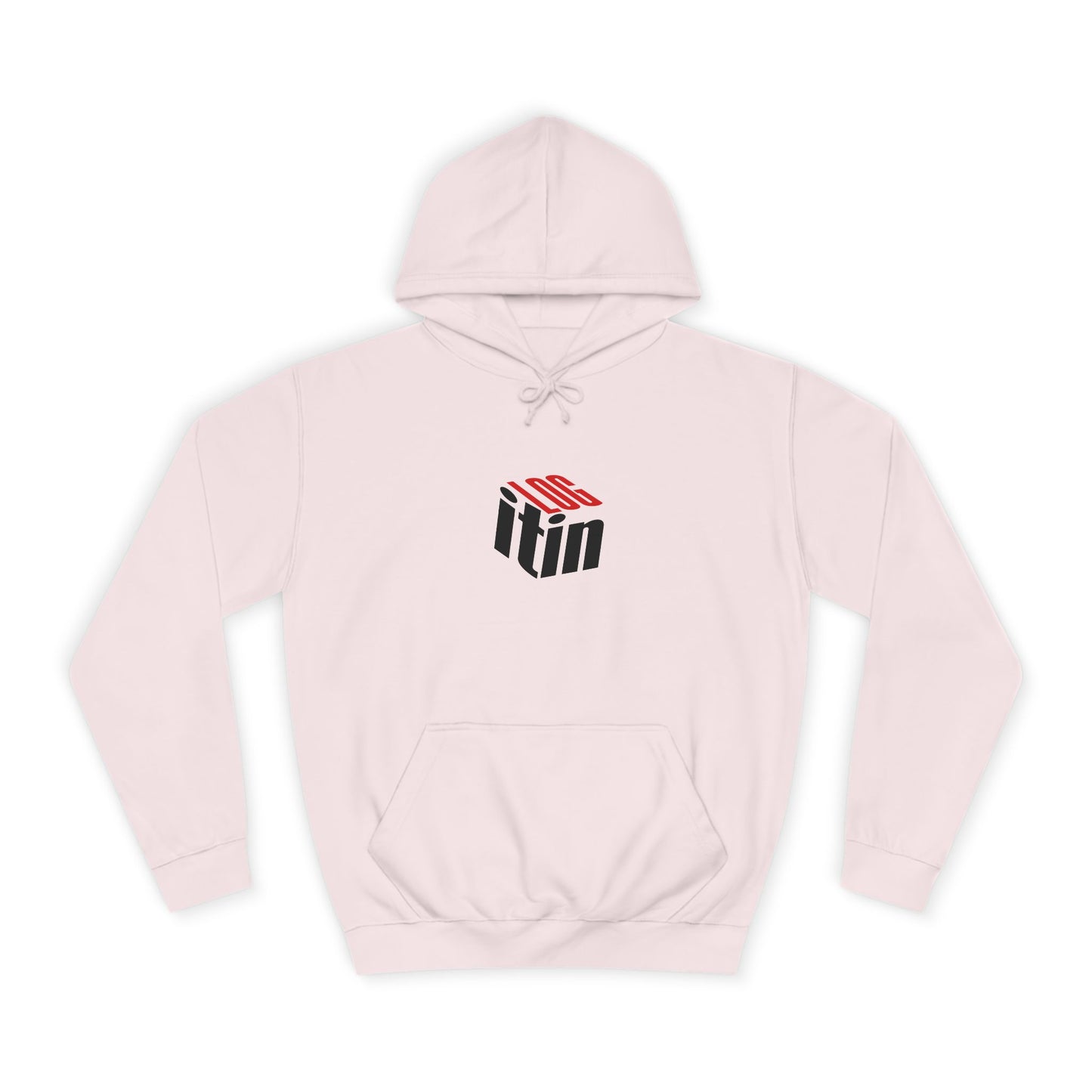 Unisex Log it in Hoodie with Bold Graphic Design - Comfortable Casual Wear, Perfect for Any One, Gifts, and Events