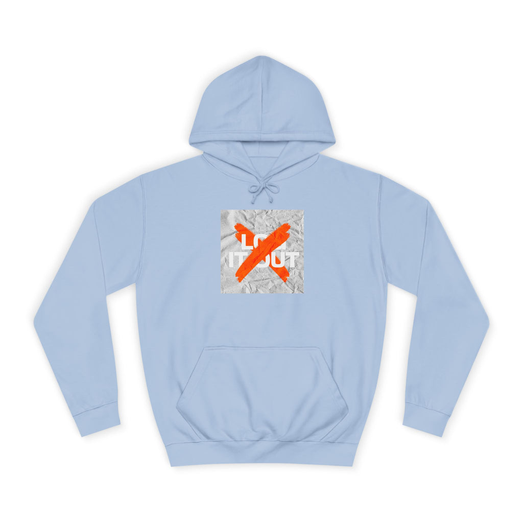 Trendy Unisex Hoodie - Stylish Graphic Sweatshirt, Casual Wear, Gifts, and Everyday Comfort - 'Log it Out' Design