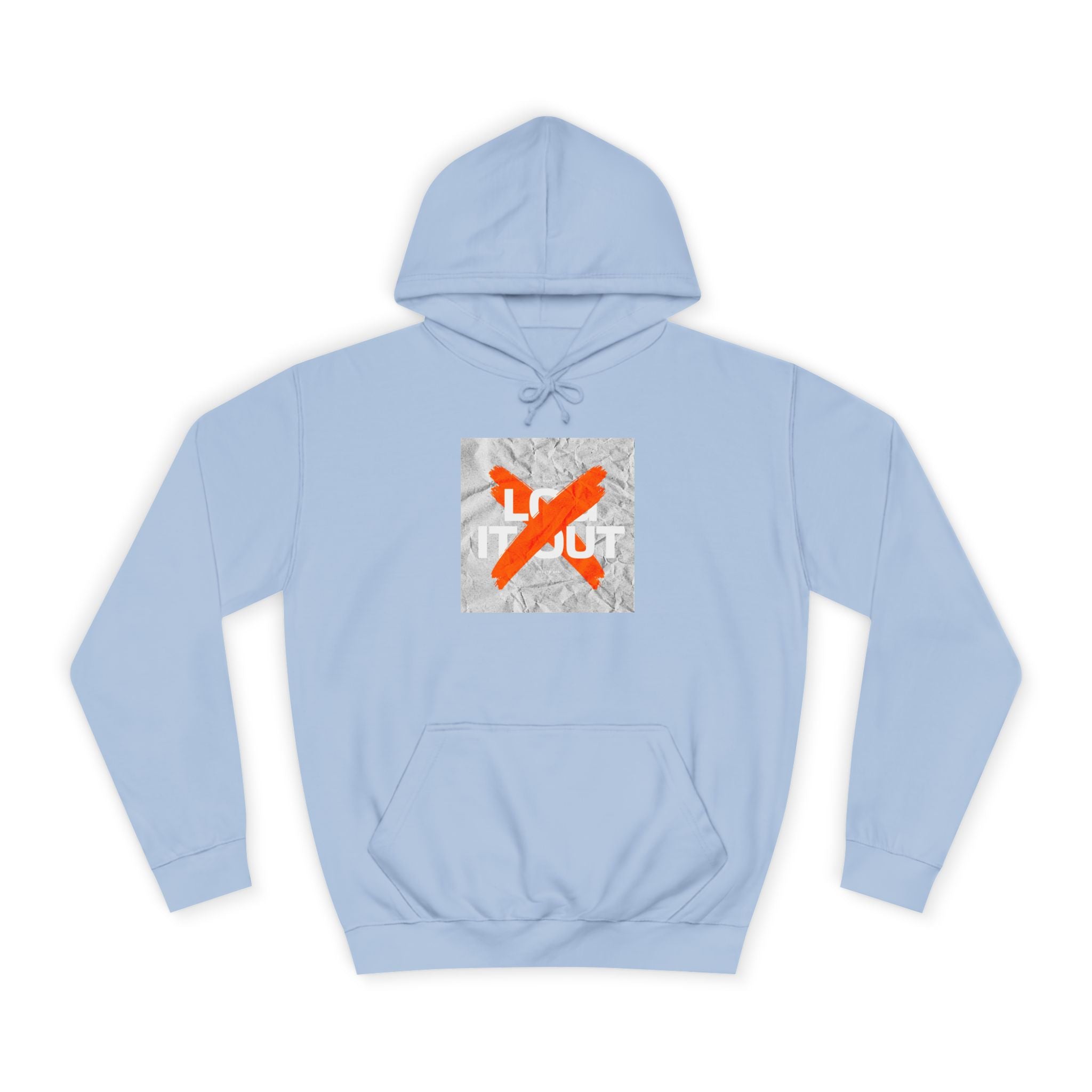 Trendy Unisex Hoodie - Stylish Graphic Sweatshirt, Casual Wear, Gifts, and Everyday Comfort - 'Log it Out' Design