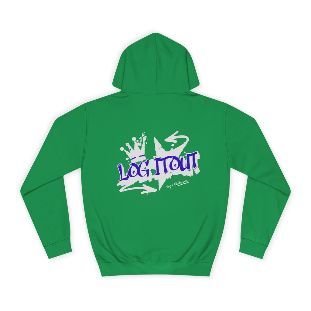 Casual Log it in Hoodie, Unisex Apparel, Trendy Wear, Cozy Street Style, Ideal Gift, Comfortable Fashion