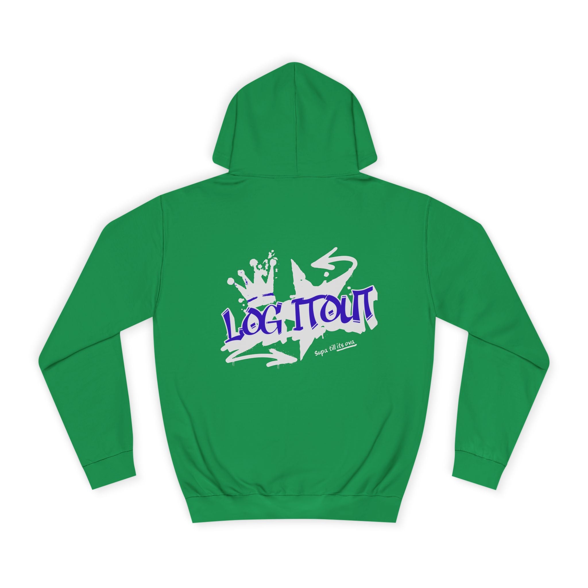 Casual Log it in Hoodie, Unisex Apparel, Trendy Wear, Cozy Street Style, Ideal Gift, Comfortable Fashion