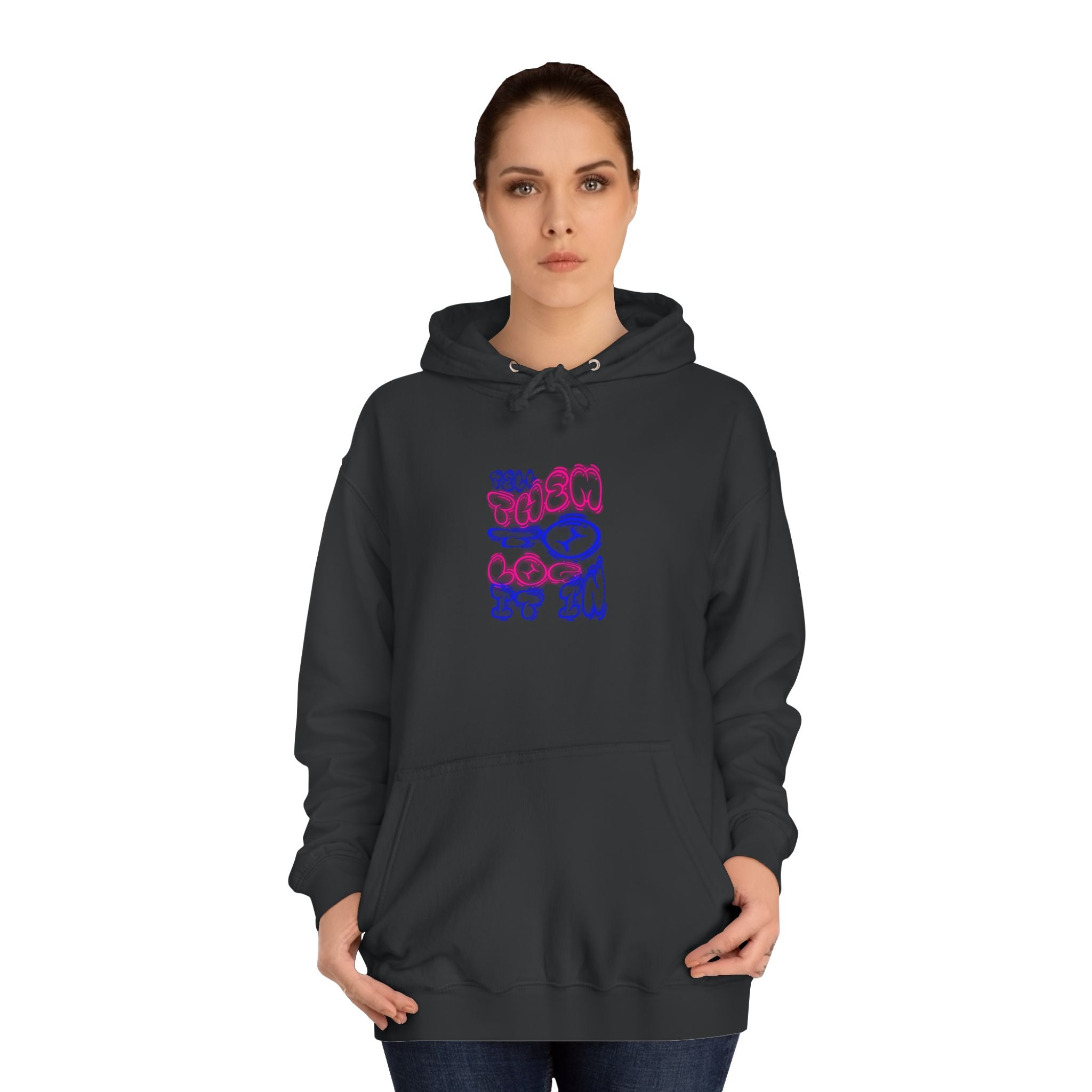 Chill Vibes Log it in Hoodie | Cozy Unisex Sweatshirt, Gifts for Graduates, Apparel, Everyday Comfort