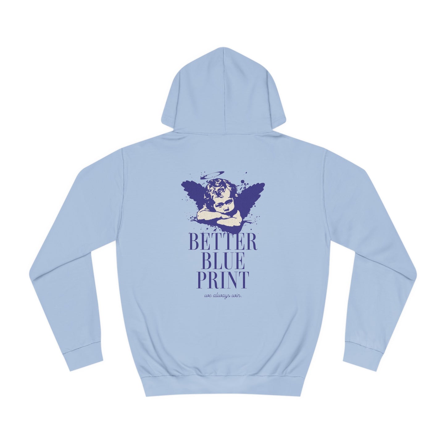 Unisex Better Blue Print Hoodie