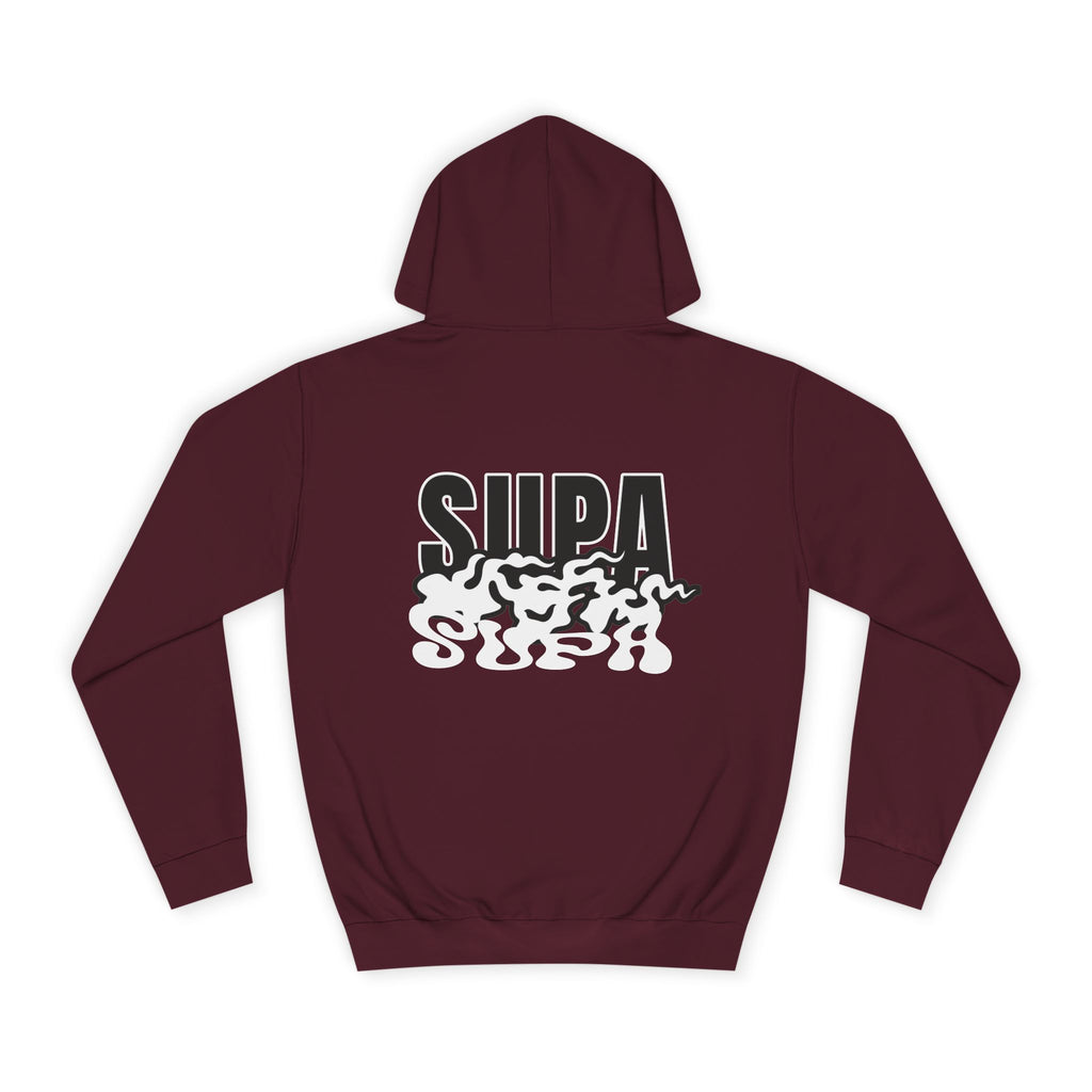 Trendy Unisex Hoodie with 'SUPA' Design | Casual Wear, Apparel, Street Style, Gift, Cozy Fashion