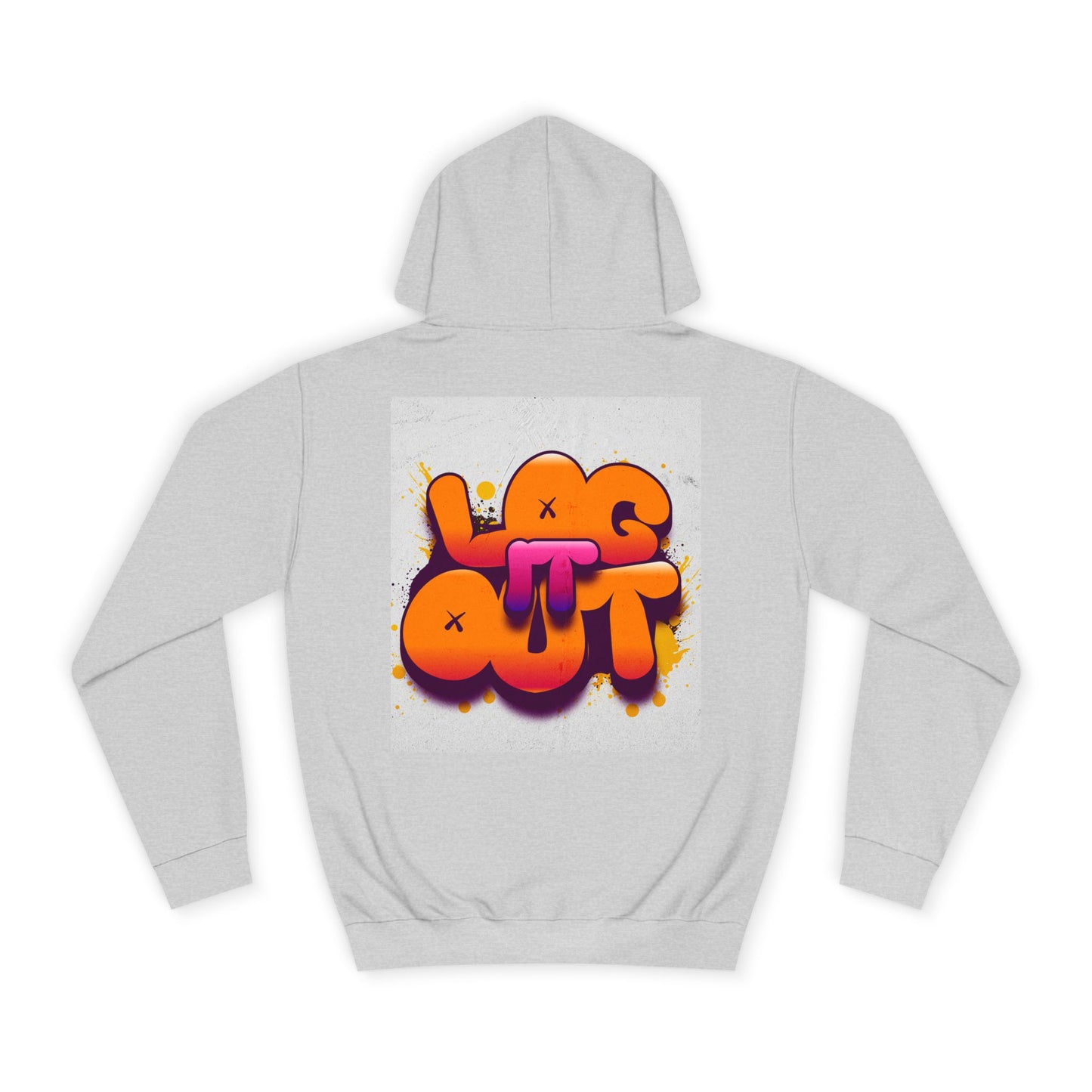 Vibrant Unisex Log it out Hoodie - Trendy, Comfortable Streetwear, Ideal for Life, Casual Outings, Gifts, and more!