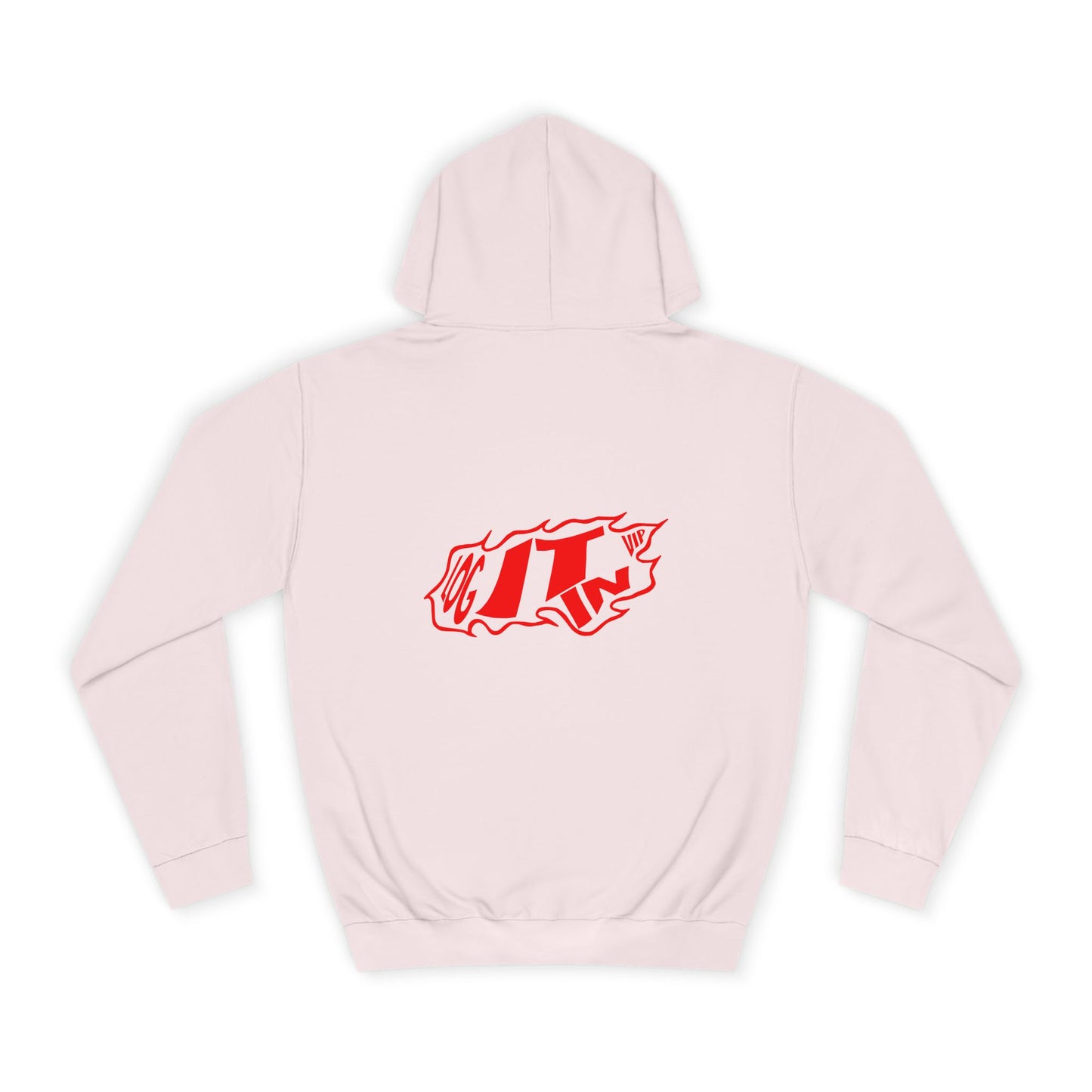 Trendy Unisex Log it in Hoodie for Comfortable Custom Style, Casual Wear,Gift, Trendy Life, Unique Graphic Sweatshirt
